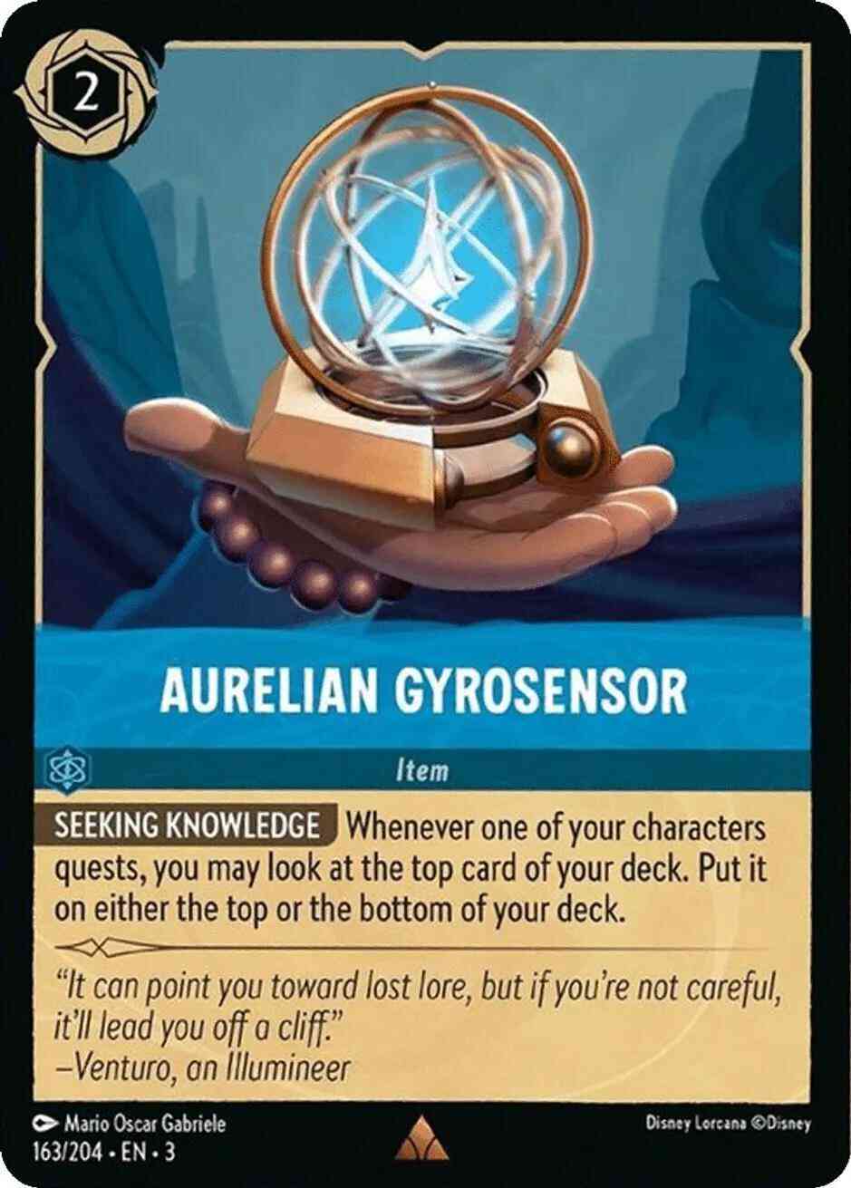 Lorcana Aurelian Gyrosensor - 163/204 [Into the Inklands] [Non-Foil]