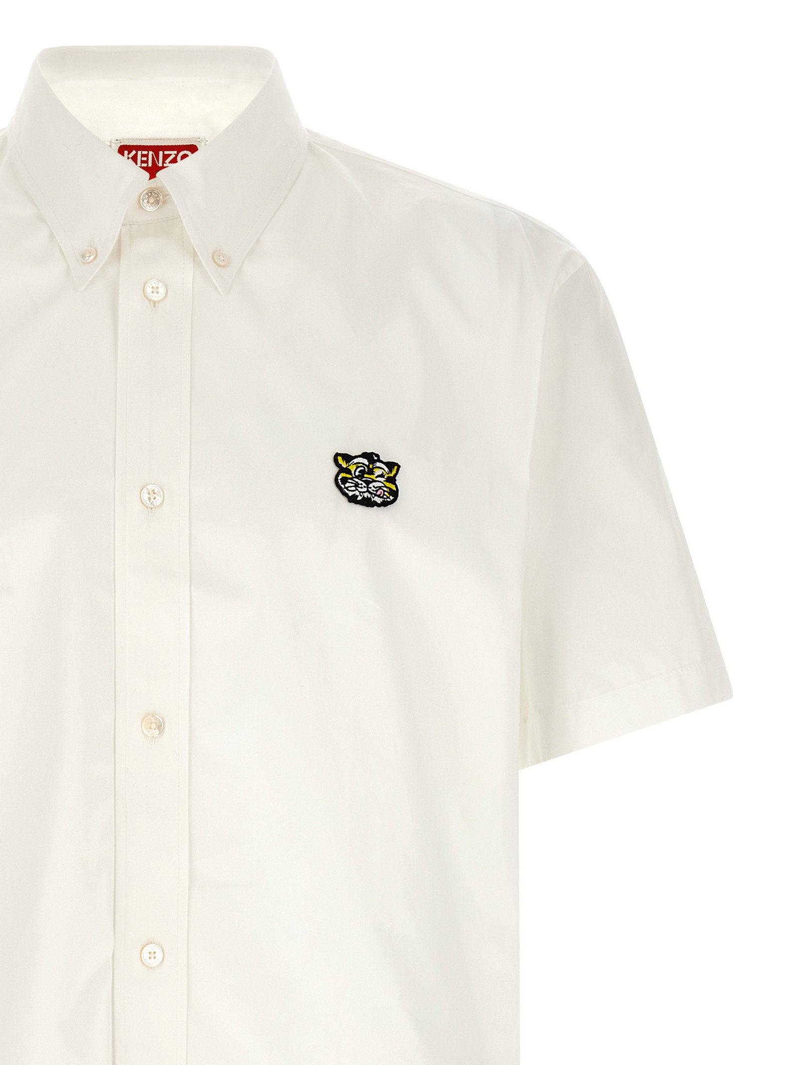 Kenzo Wild Tiger Crest Shirt – 100% cotton - view 3