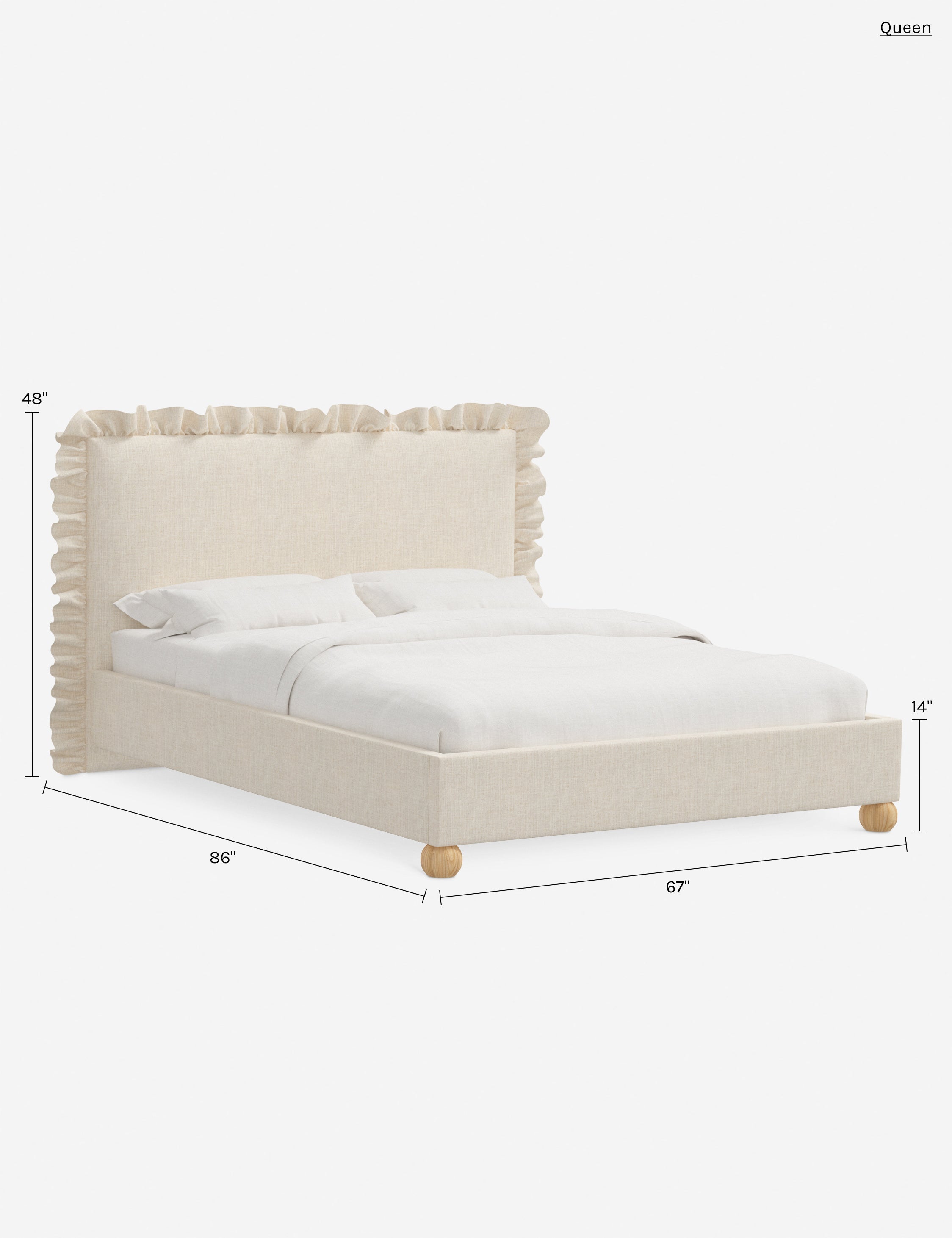 Lulu and Georgia McPherson Platform Bed - view 124