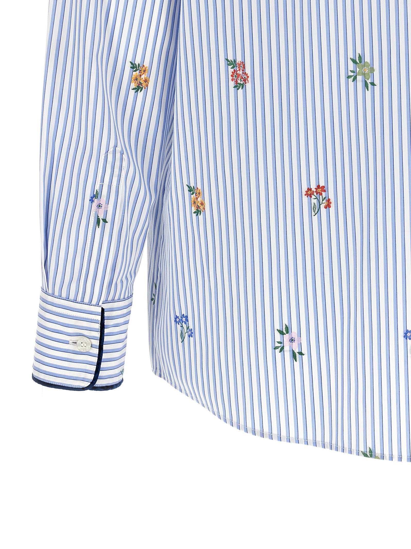 Etro Floral Embroidery Shirt – 100% cotton - view 4