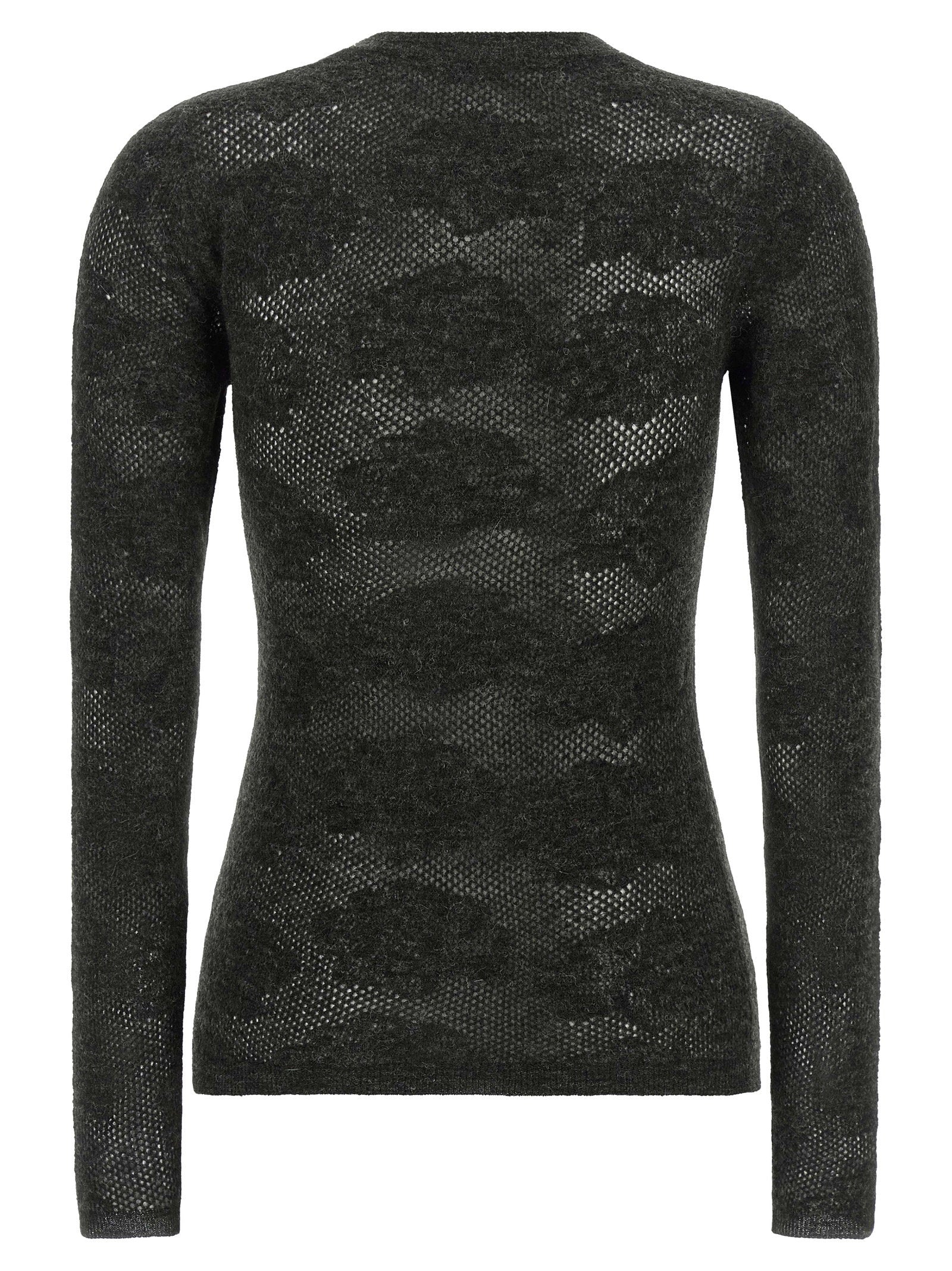 Brunello Cucinelli Flower Lace Sweater – 46% silk, 38% wp, 16% wo - view 2
