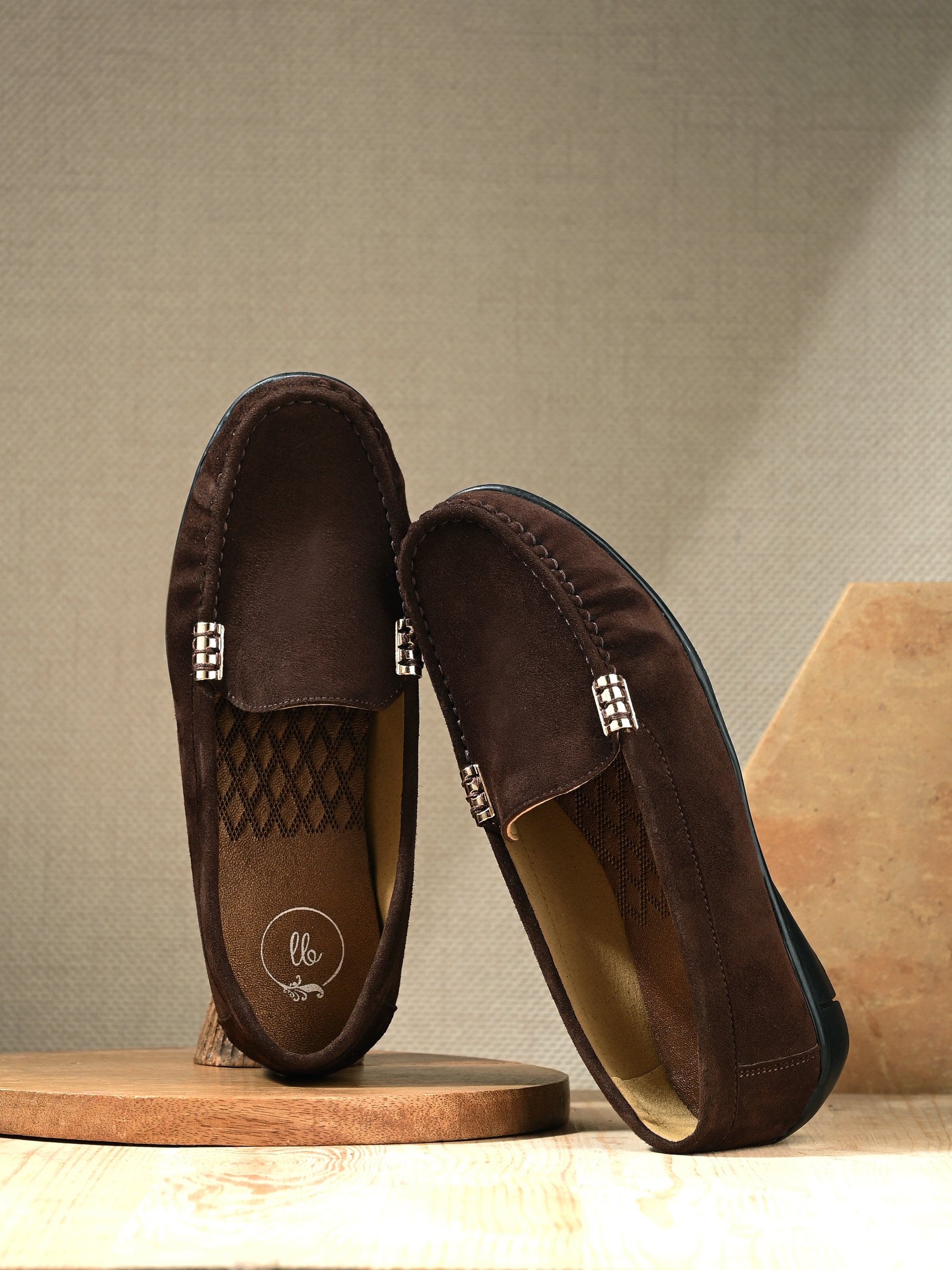 ladybossbyegoss Santorini Suede Loafers by Lady Boss - view 9