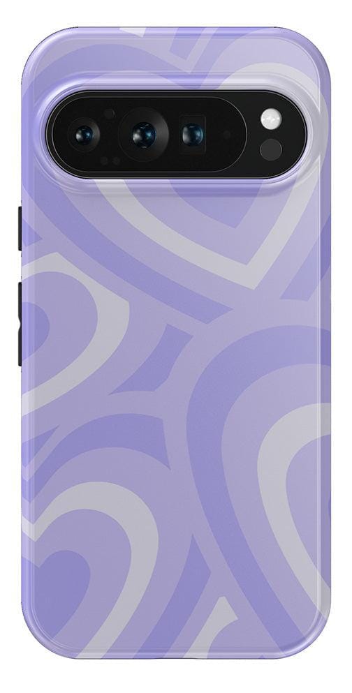 Casetry Love Song | Lavender Heart Google Pixel Case - view 15