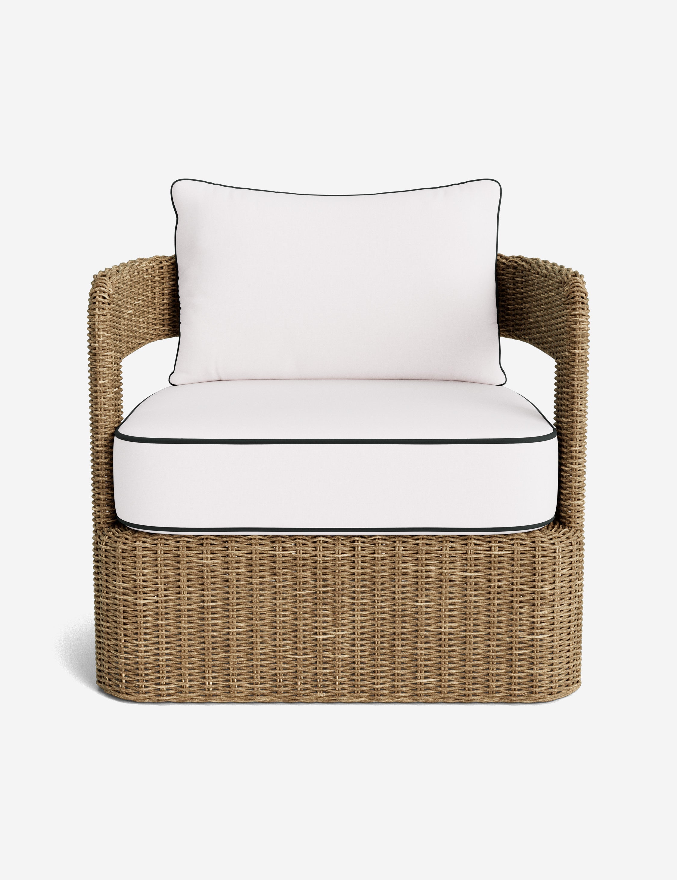 Lulu and Georgia Hadler Outdoor Swivel Lounge Chair - view 14