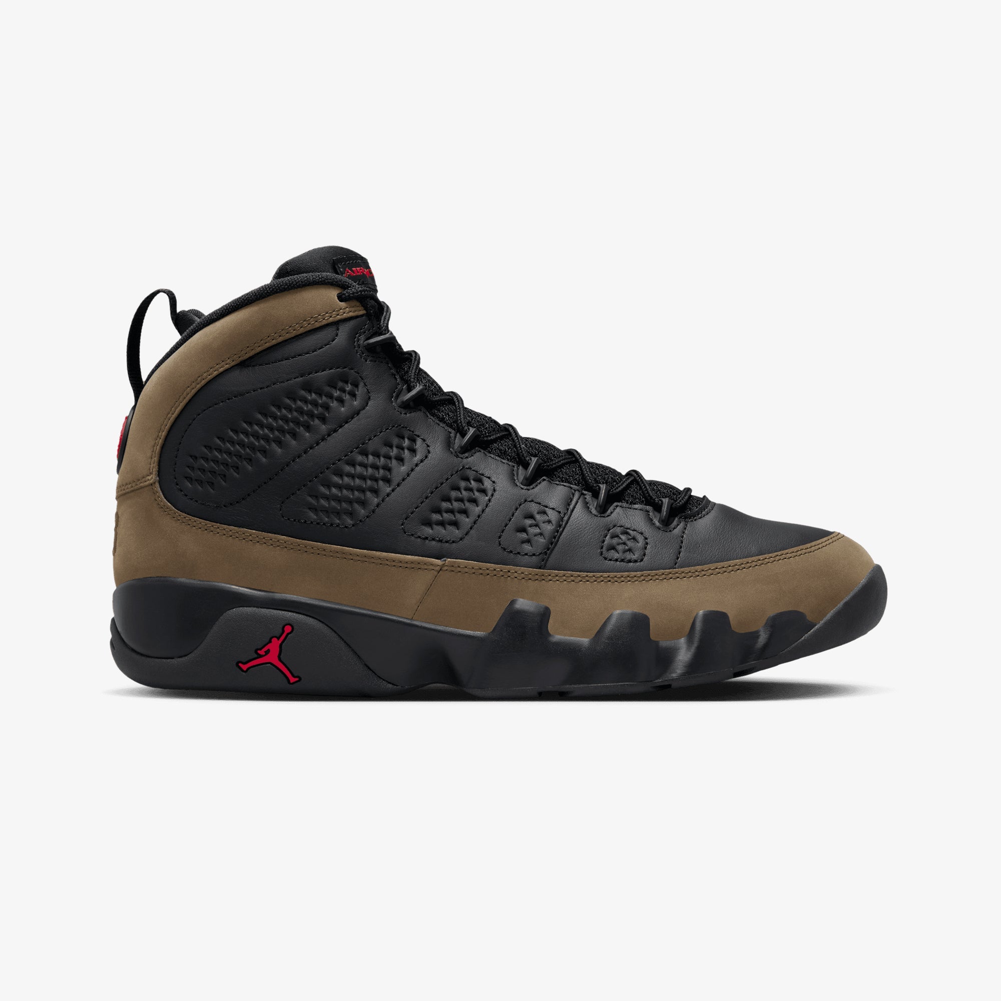 9 retro black – Jordan | AIR JORDAN 9 RETRO { BLACK/TRUE RED-LIGHT OLIVE