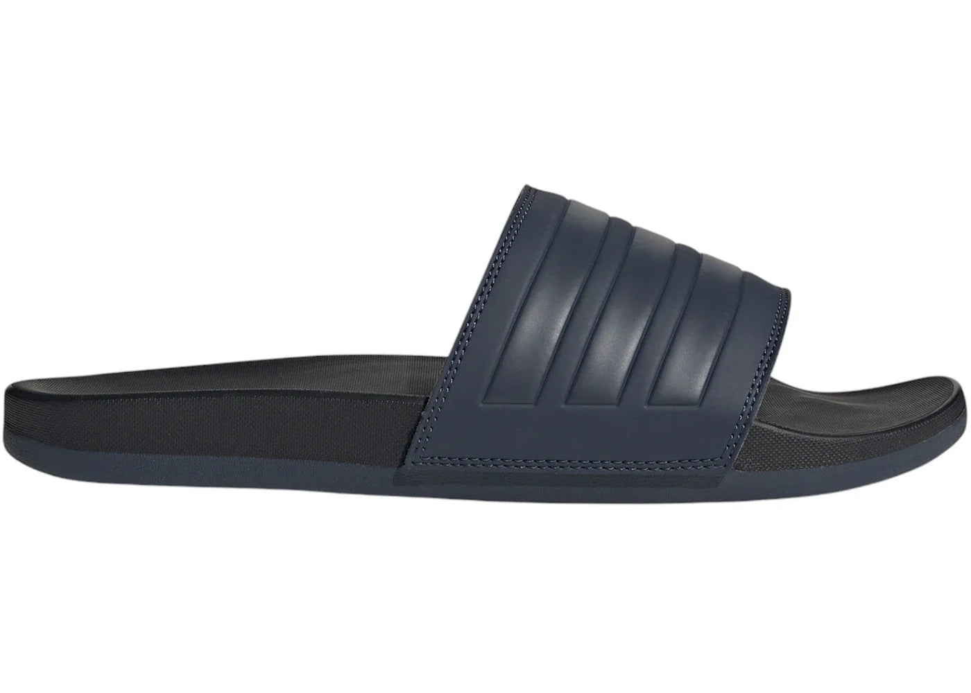 adidas Adilette Comfort Slides Shadow Navy Core Black
