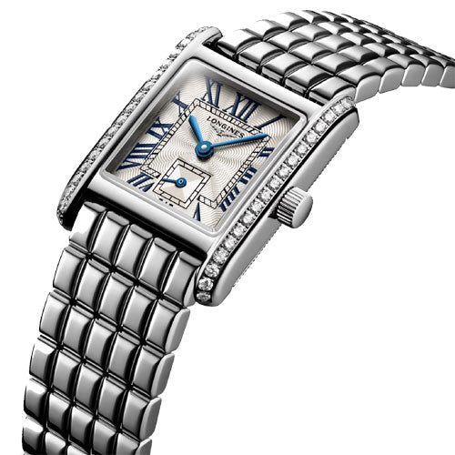 Longines Mini Dolcevita Silver Flinque Dial Women 21.5mm - view 2