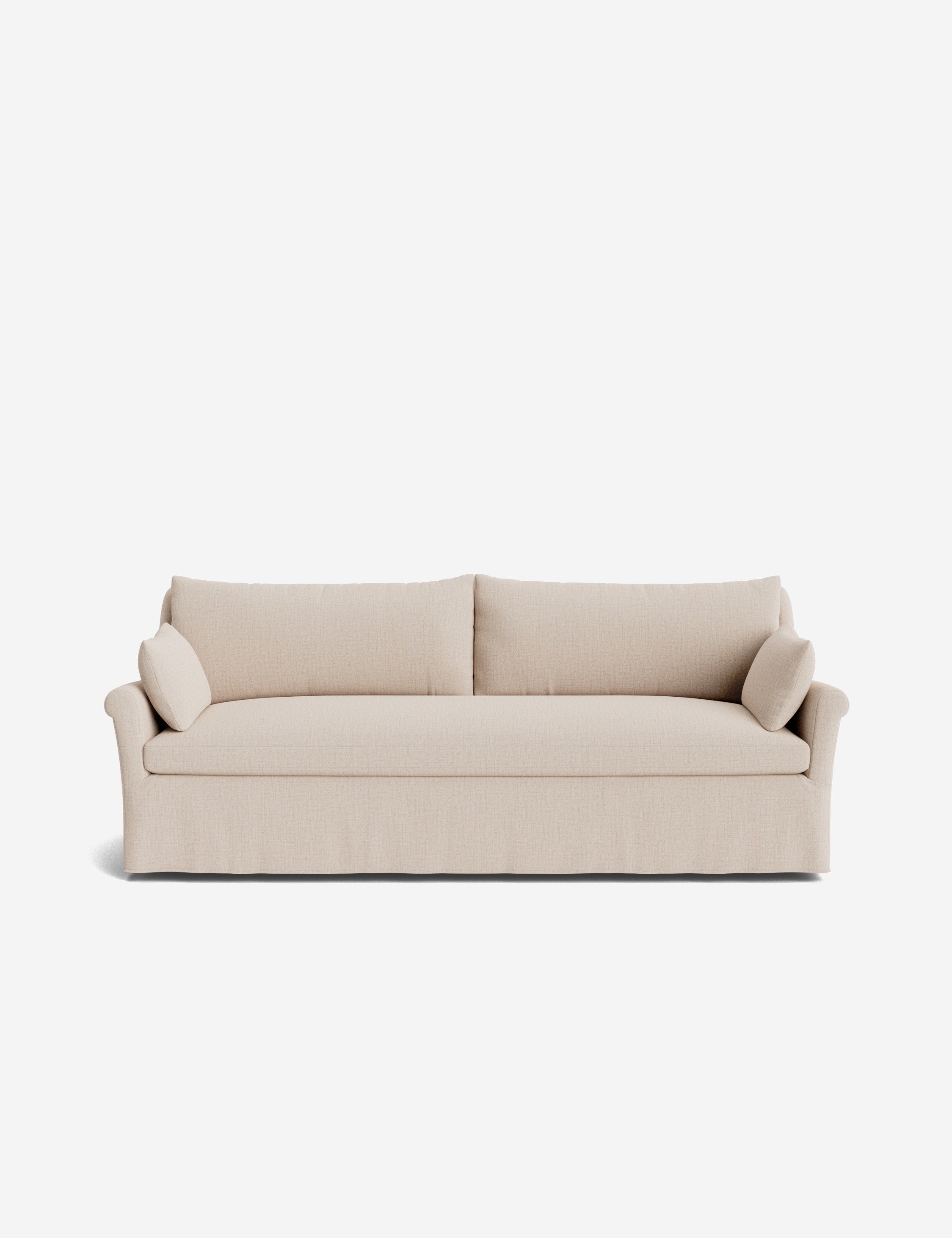 Lulu and Georgia Portola Rolled Arm Slipcover Sofa - view 137