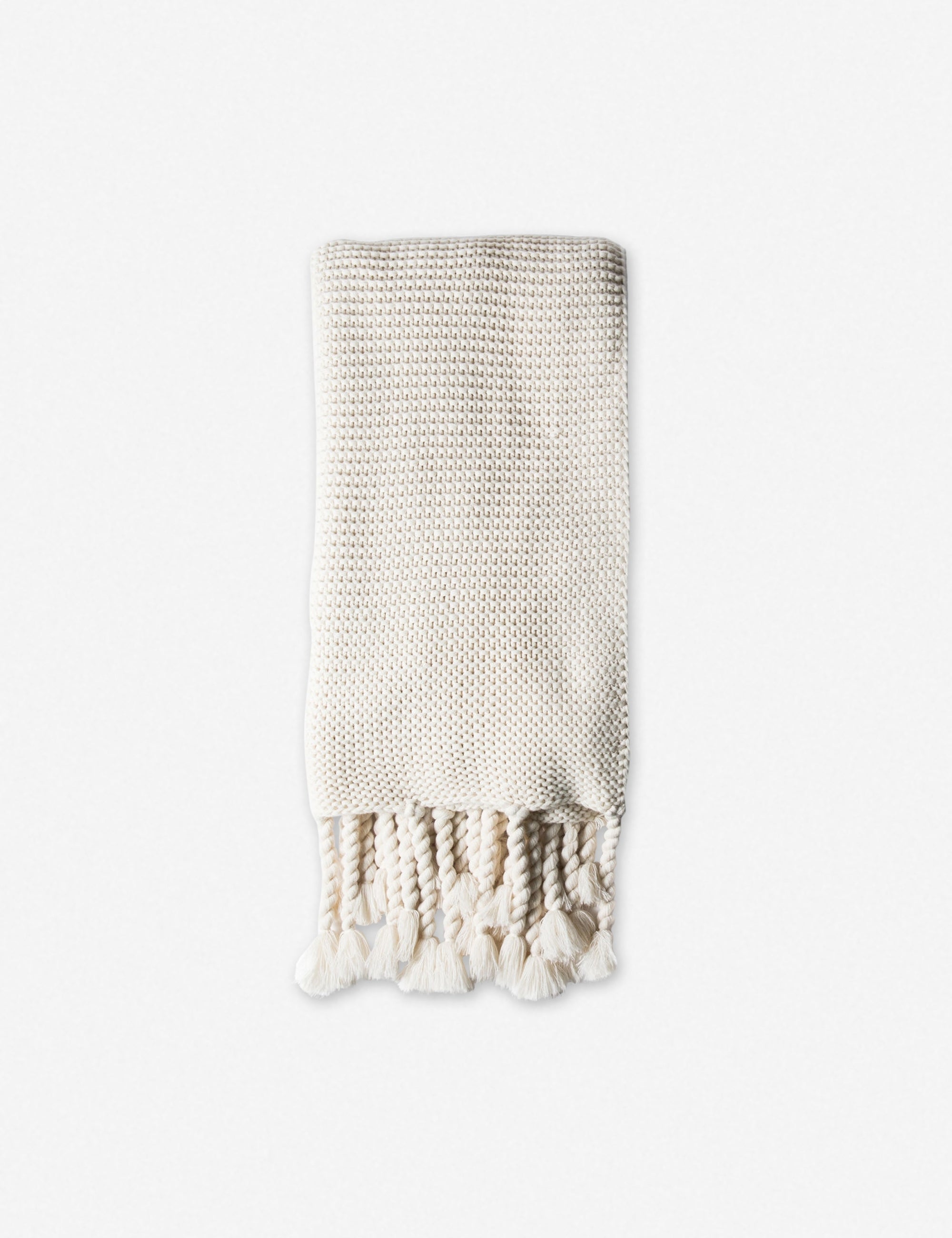 Lulu and Georgia Trestles Chunky Knit Throw by Pom Pom at Home
