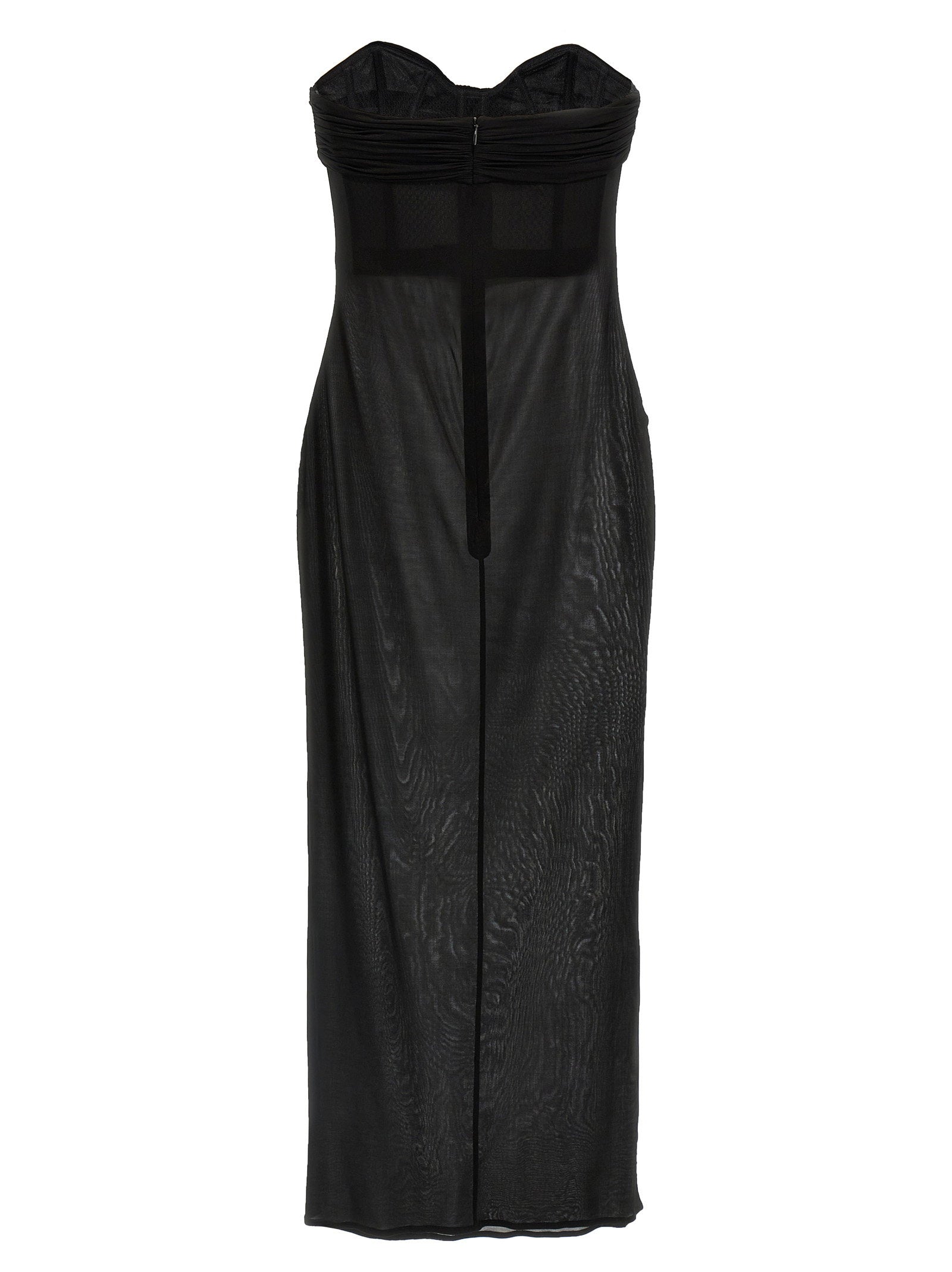 Magda Butrym 27 Dress – 92% cupro, 8% elastane - view 2