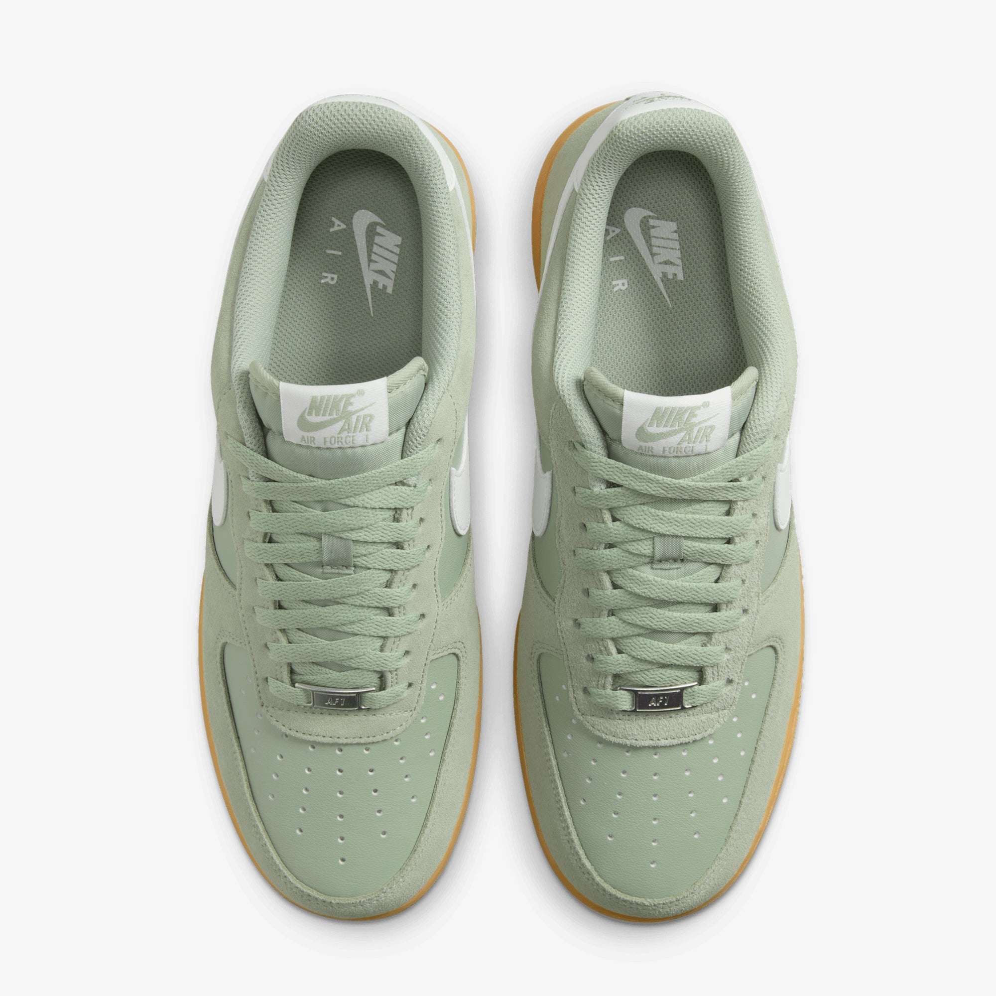 Nike | Air Force 1 '07 Lv8 { Jade Horizon/summit White - view 2