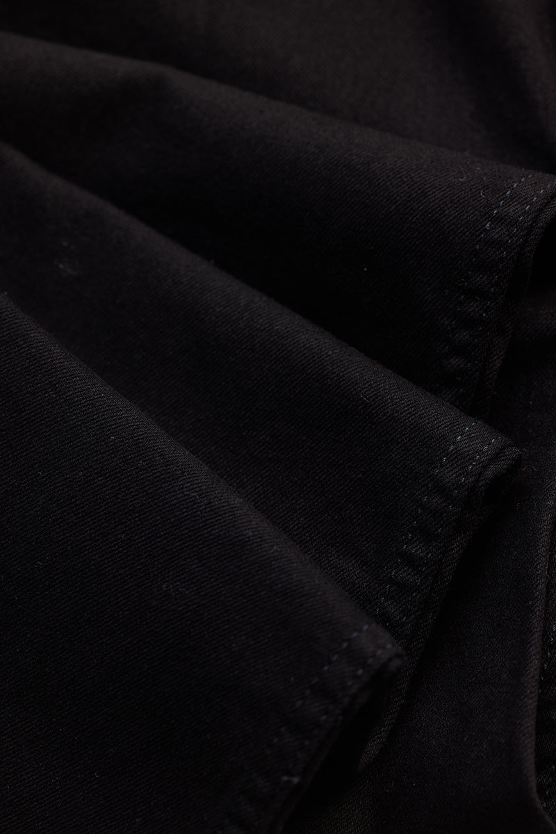 SNITCH Black Slim Fit Jeans - view 9