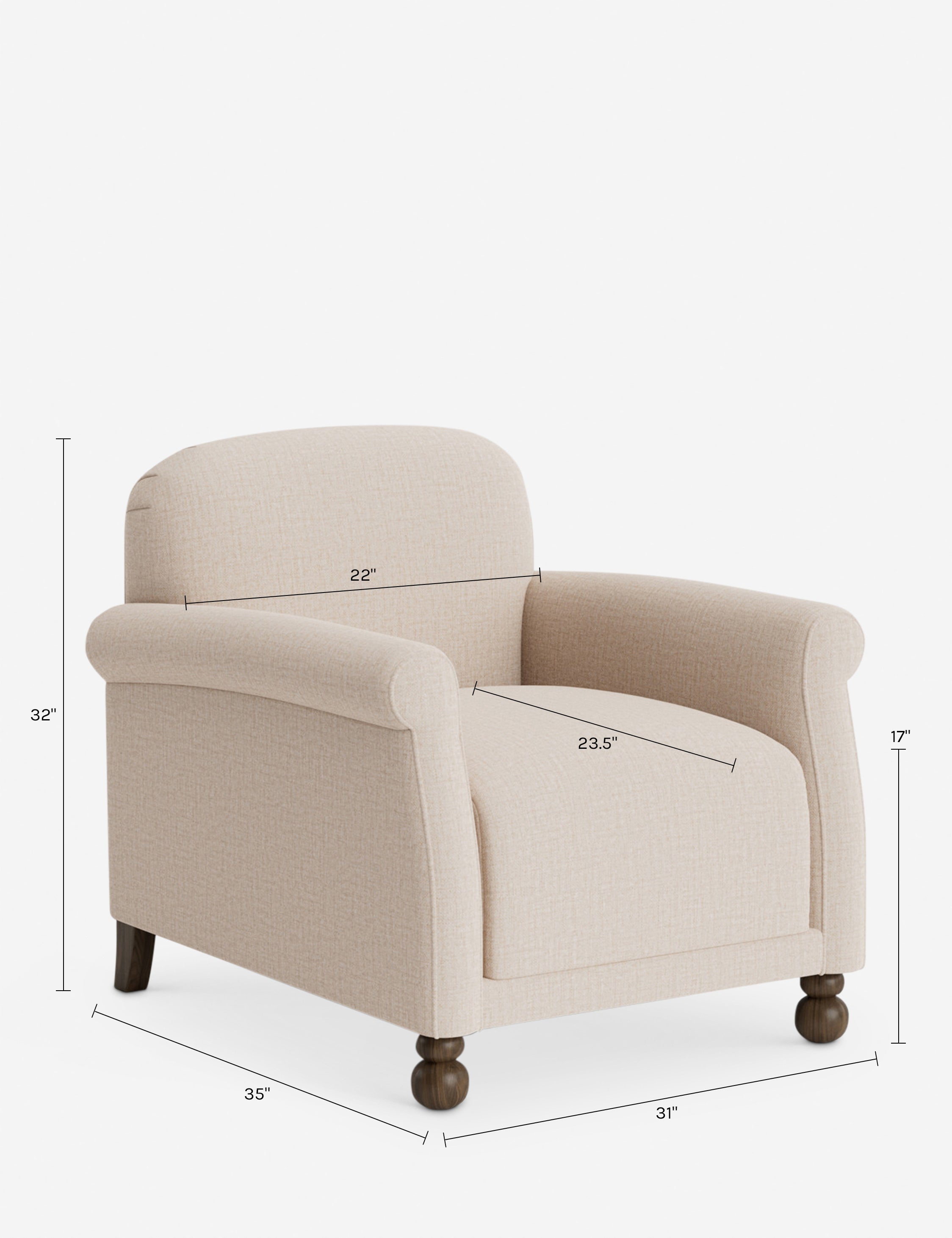 Lulu and Georgia Paley Accent Chair by Heidi Caillier - view 222