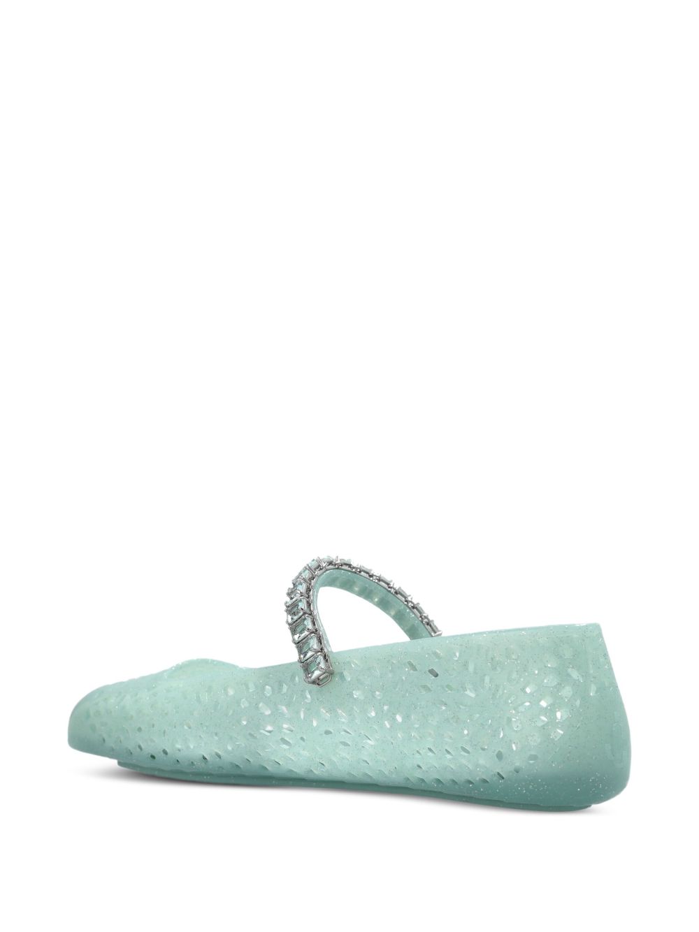 JIMMY CHOO Flat shoes GREEN – 100% Tpu - view 6