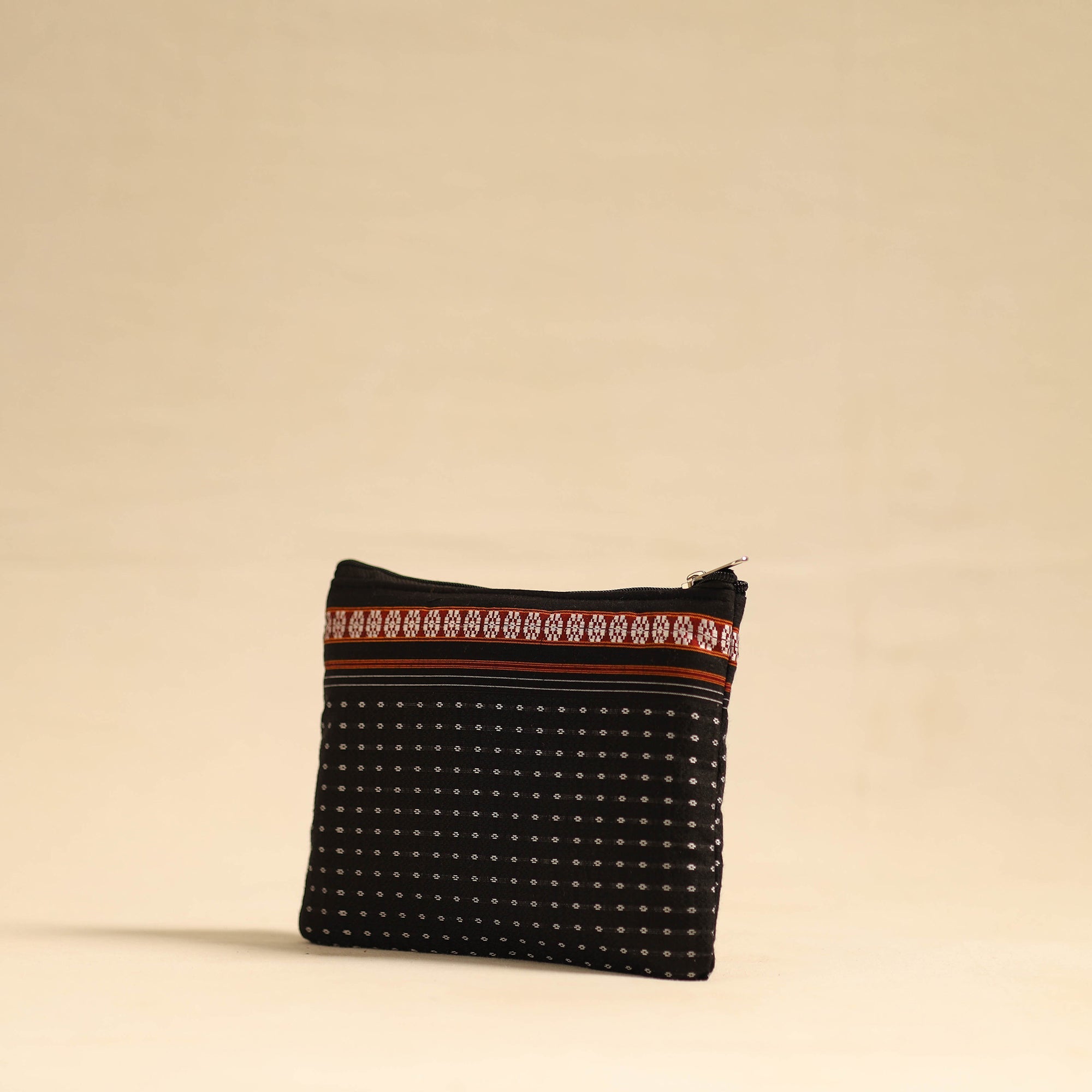 NOORI BAZAR Black - Khun Fabric Quilted Cotton Utility Pouch 11 - view 2