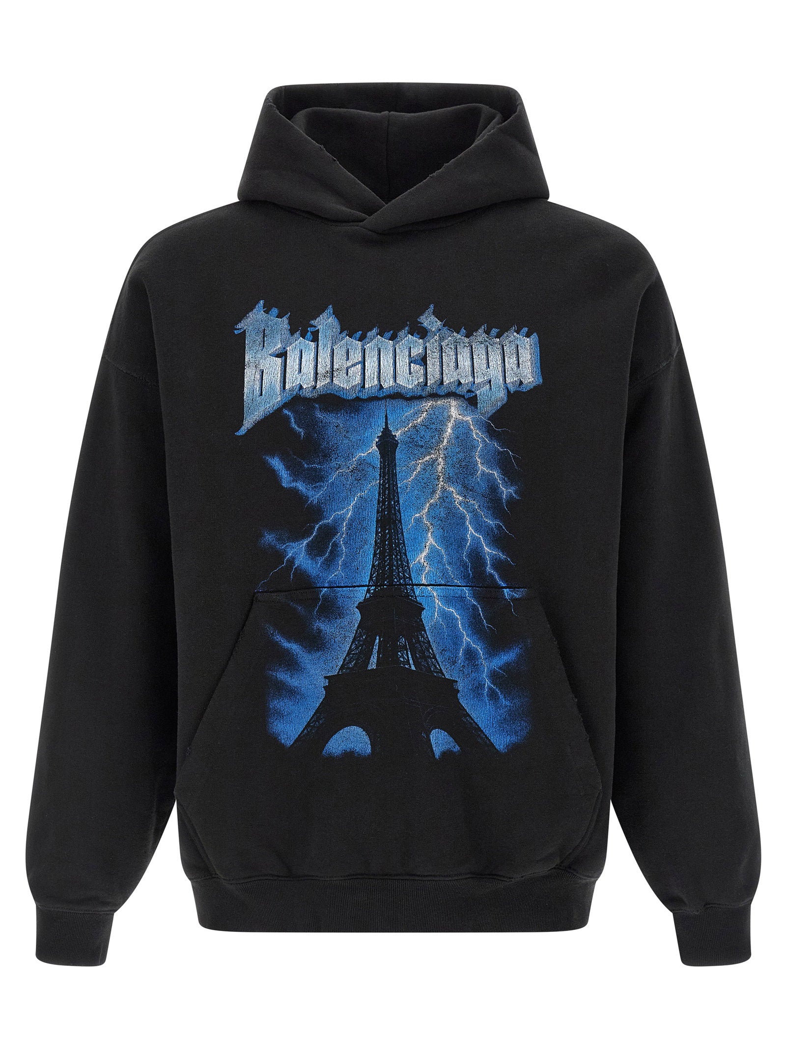 Balenciaga Paris Thunderstorm Hoodie – 100% cotton
