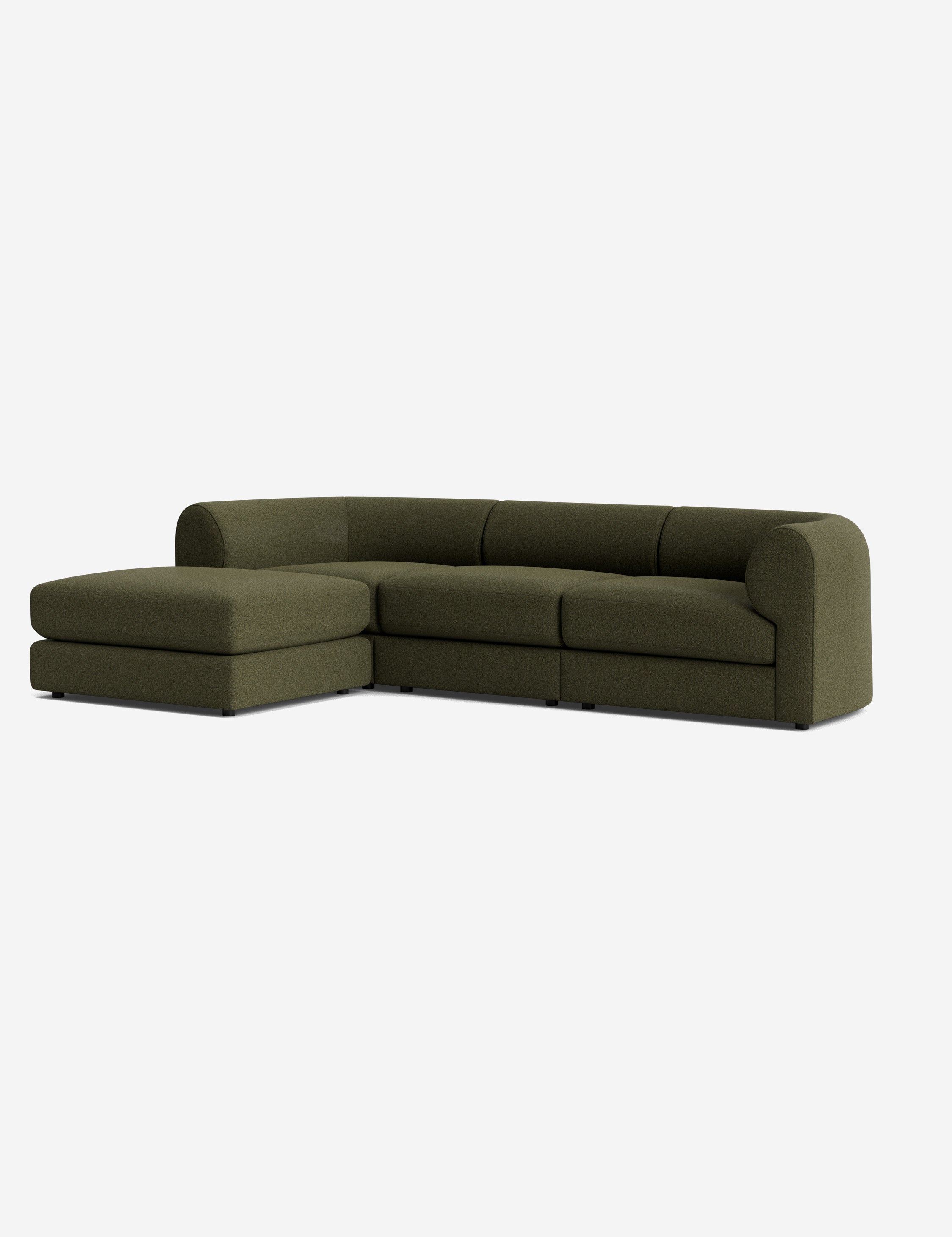 Lulu and Georgia Sergio Modular Sectional Sofa With Ottoman - view 61