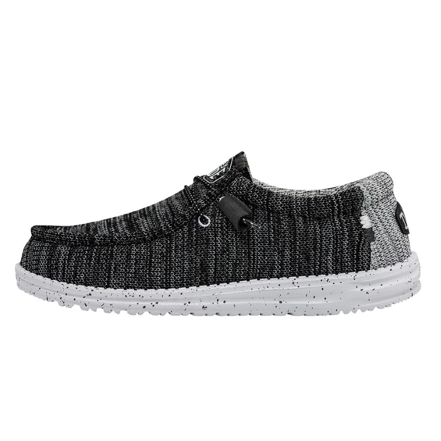 HEYDUDE Shoes Wally Stretch - Mix Meteorite – Men's