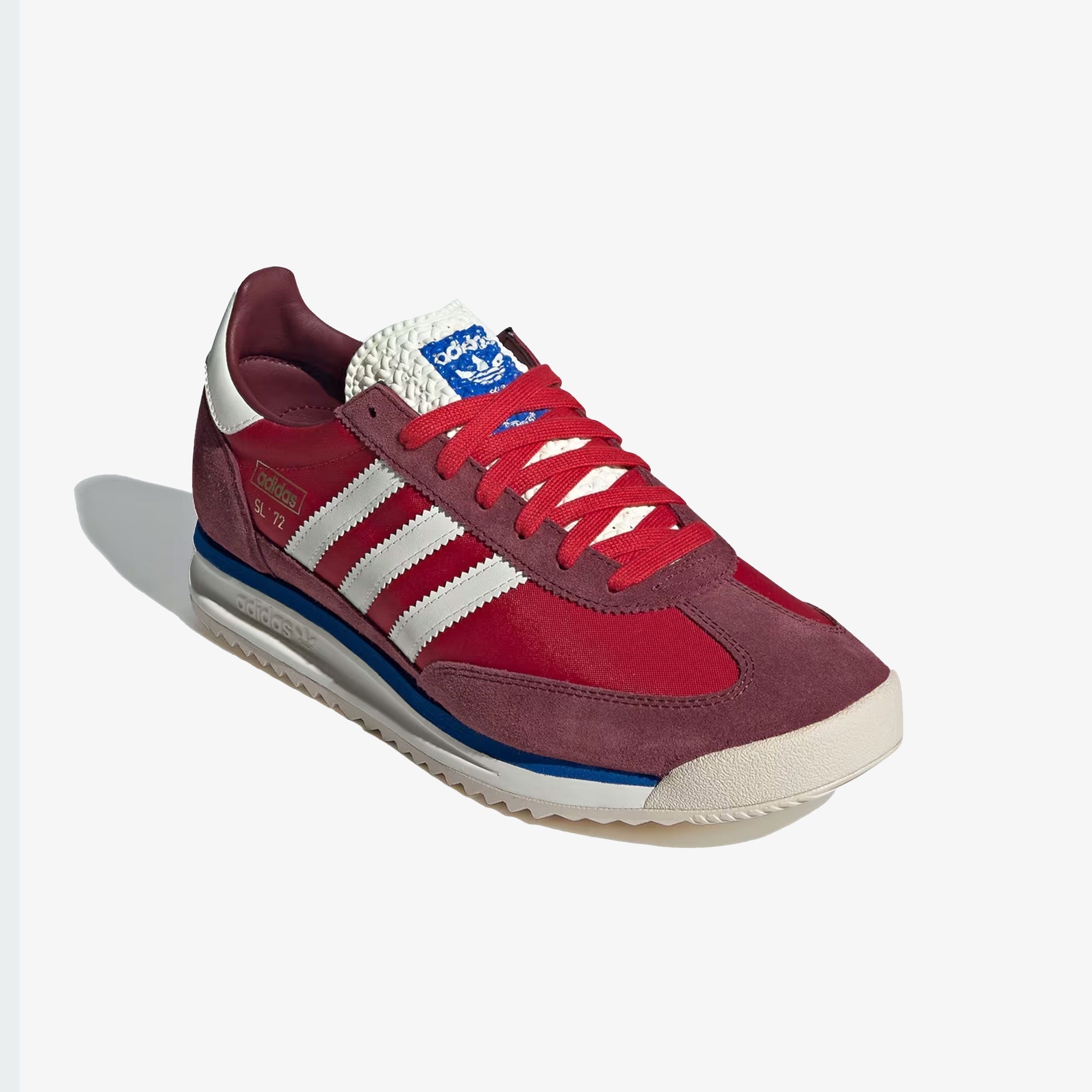 Adidas Originals | Sl 72 Rs { Shadow Red/off White/blue - view 2