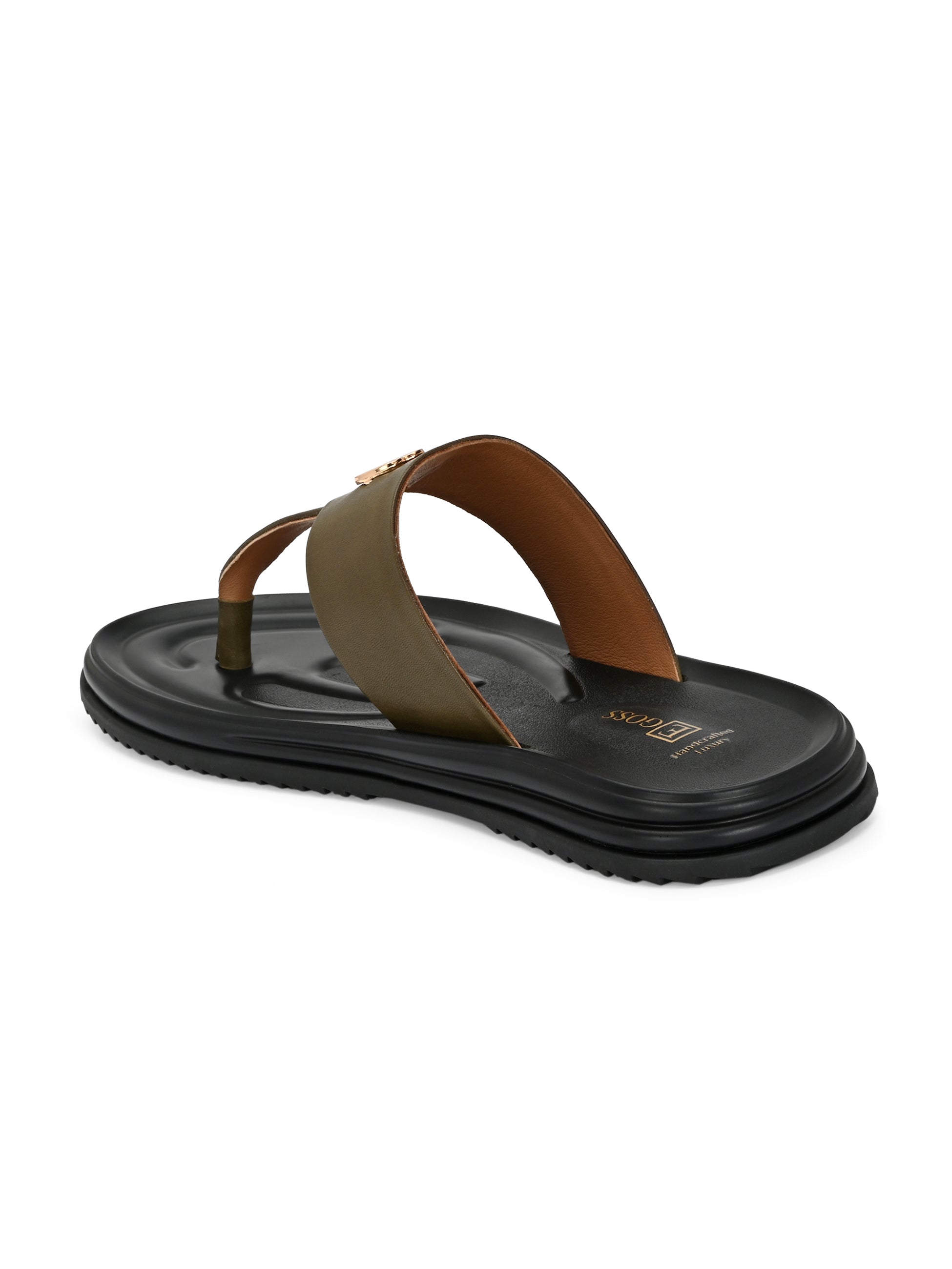 Egoss Shoes Comet Leather Slippers by Aspeerio - view 13