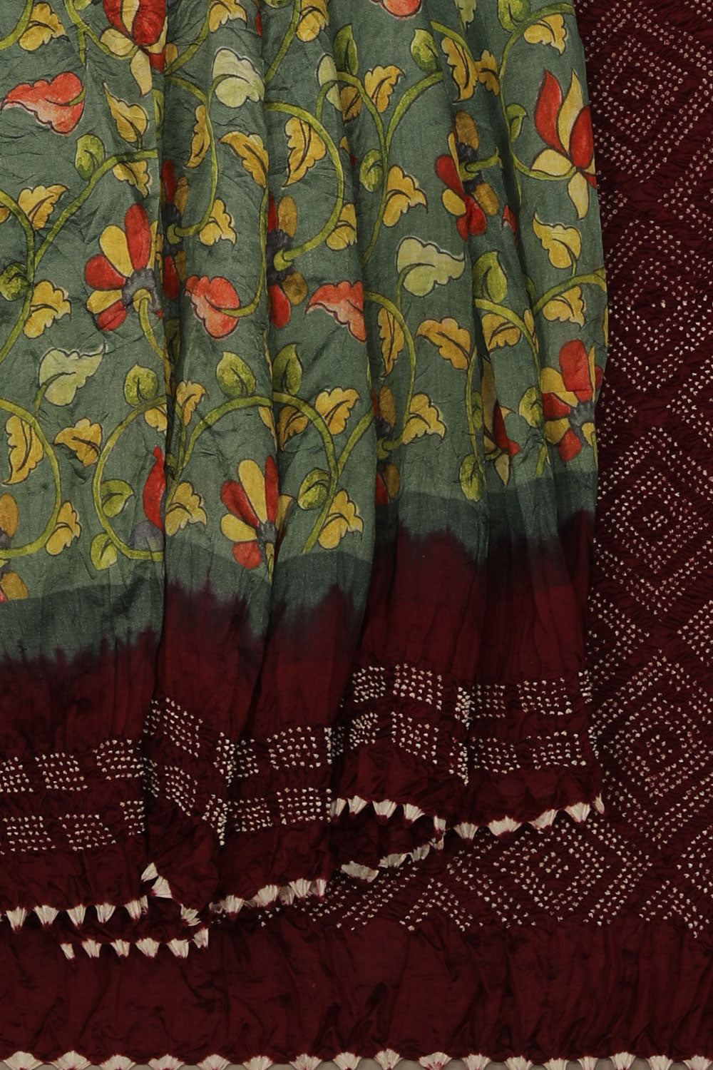 Kalanjali Gorgeous Bandhani Saree – Women's