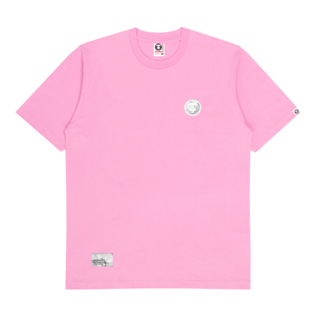 My Store Aape By Bape Short Sleeve Tee – PINK