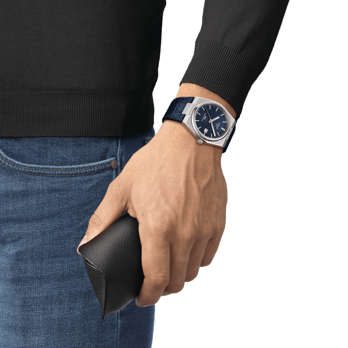 Tissot T-Classic PRX Blue Dial Men 40mm T1374071604100 - view 2
