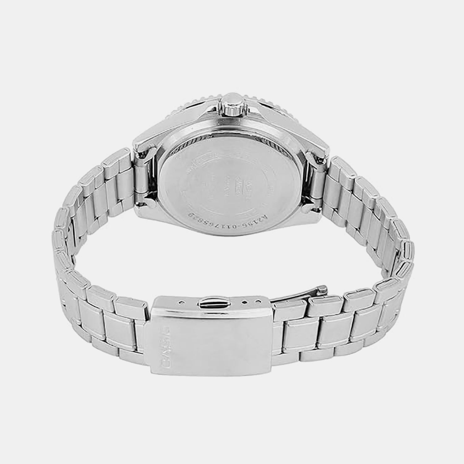 Casio Enticer Unisex Quartz Black Dial Analog Stainless Steel Watch A2197 - view 4