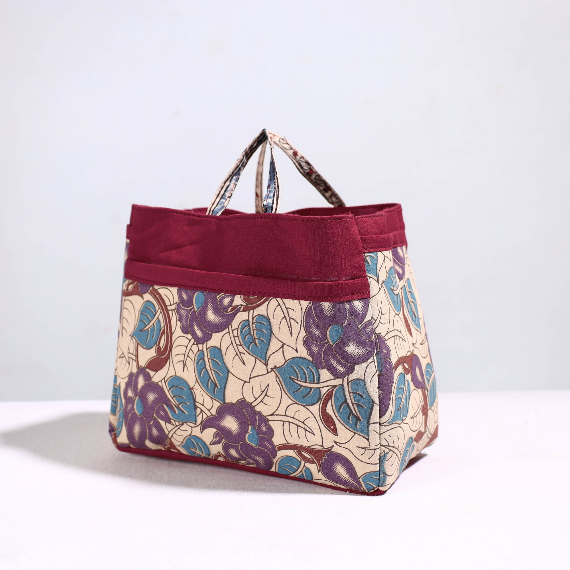 NOORI BAZAR Beige - Handmade Cotton Multipurpose Cosmetic/Toiletry Bag 08 - view 2