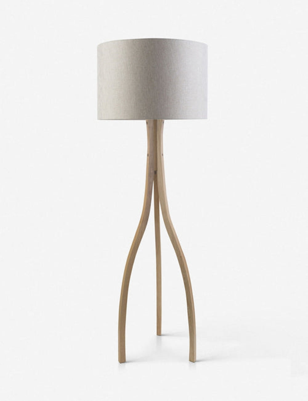 Lulu and Georgia Lewis Wishbone Floor Lamp