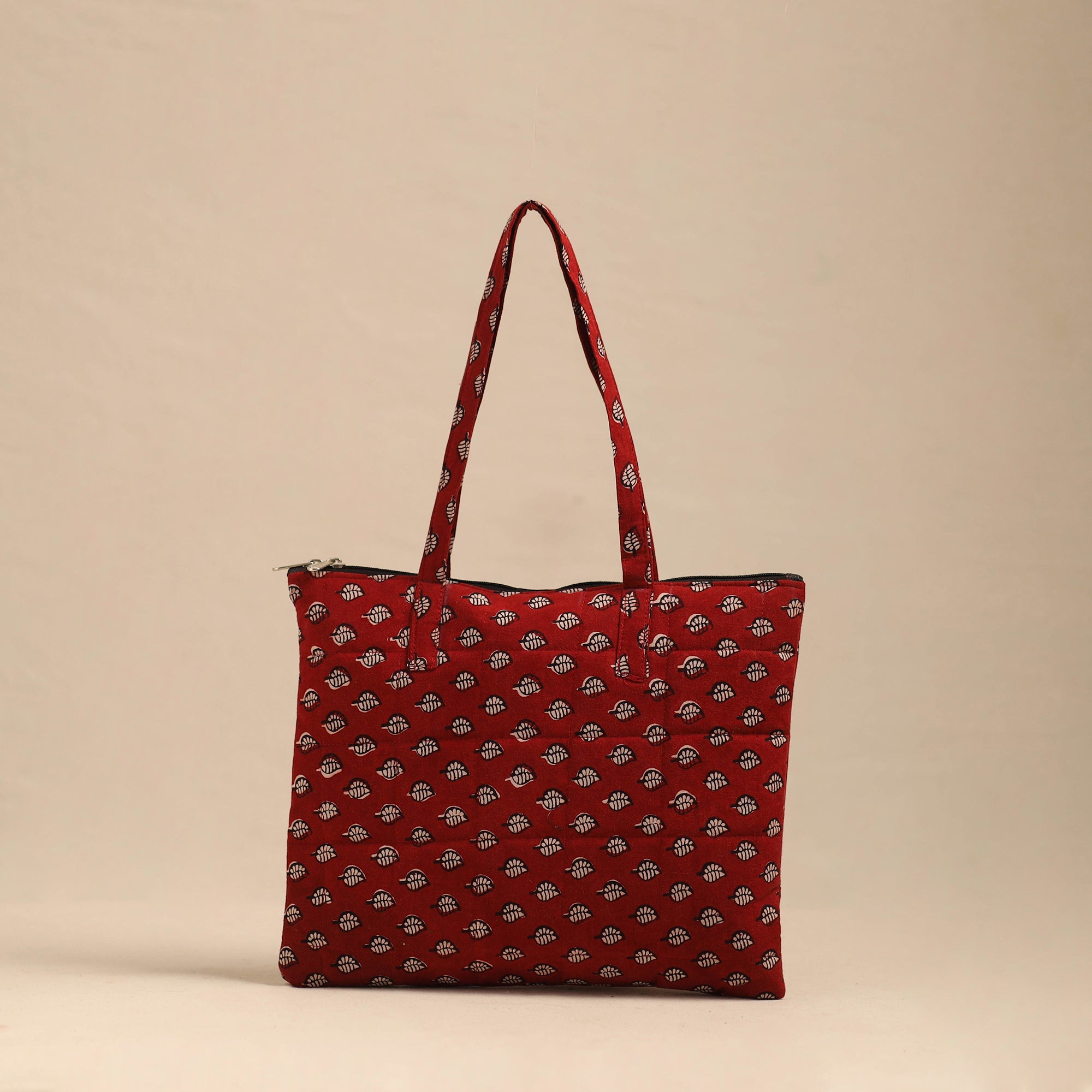 NOORI BAZAR Handmade Quilted Cotton Hand Bag 13