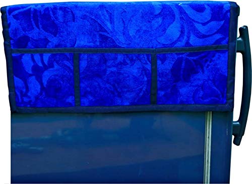Kuber Industries Cloth 3 Pieces Fridge Mat, 1 Piece Handle Cover and 1 Pieces Fridge Top Cover (Multi)-CTKTC2782 - view 4