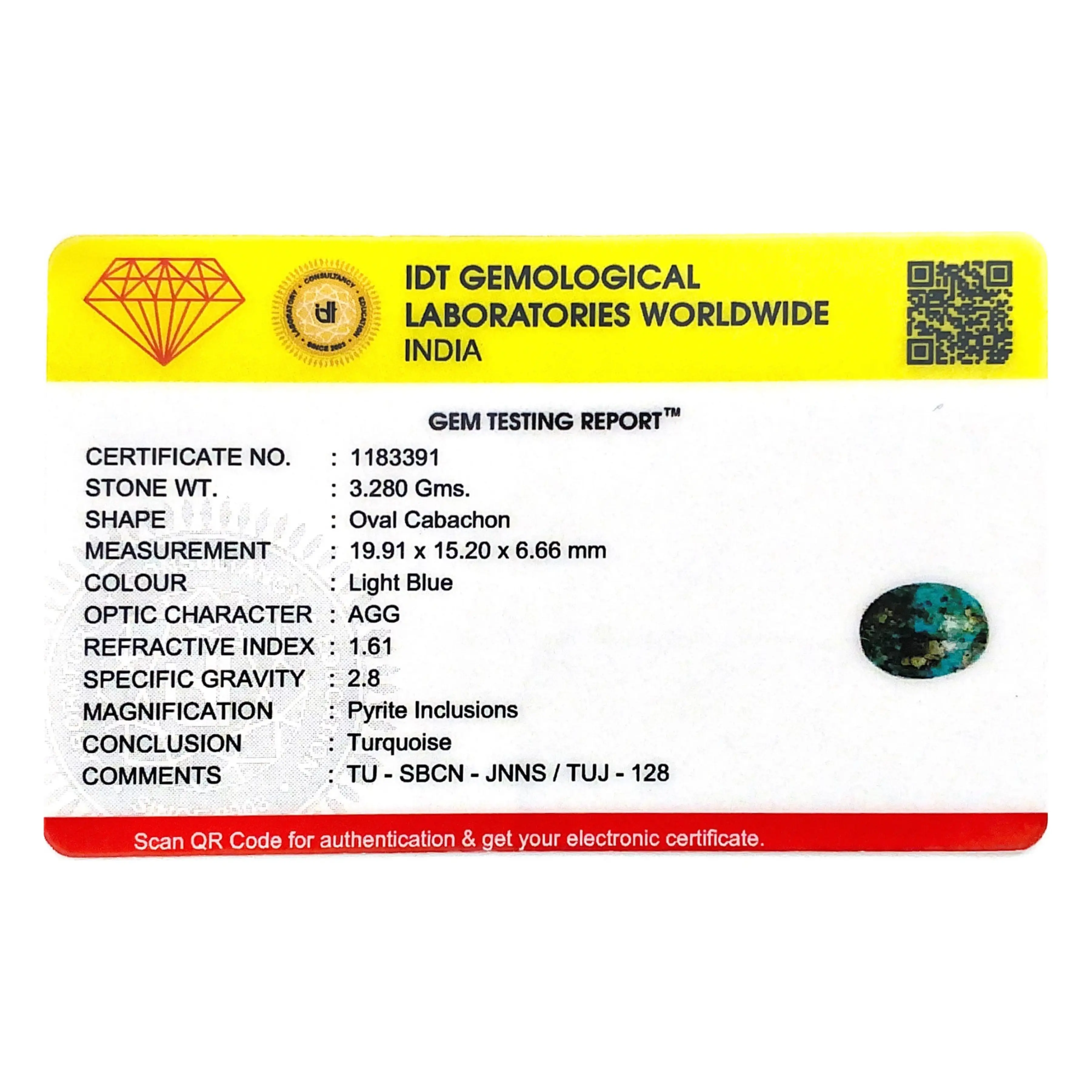 Pramogh Irani Firoza - 16.4 Carat - view 4