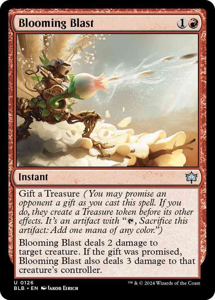 Blooming blast 126 – Magic Blooming Blast [126] [Bloomburrow] [Non-Foil]