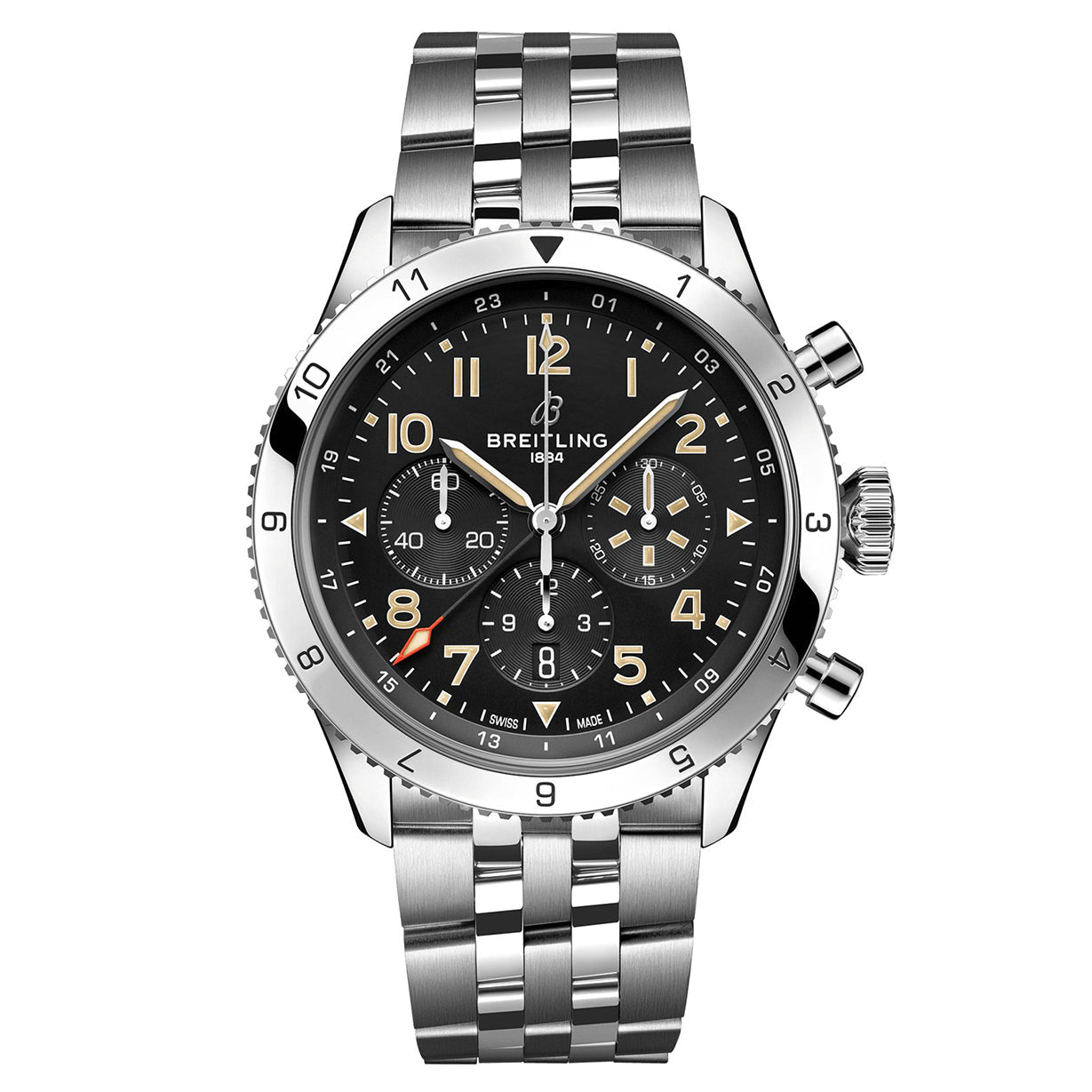 Breitling Super Avi B04 GMT P-51 Mustang Black Dial Men 46mm - view 4