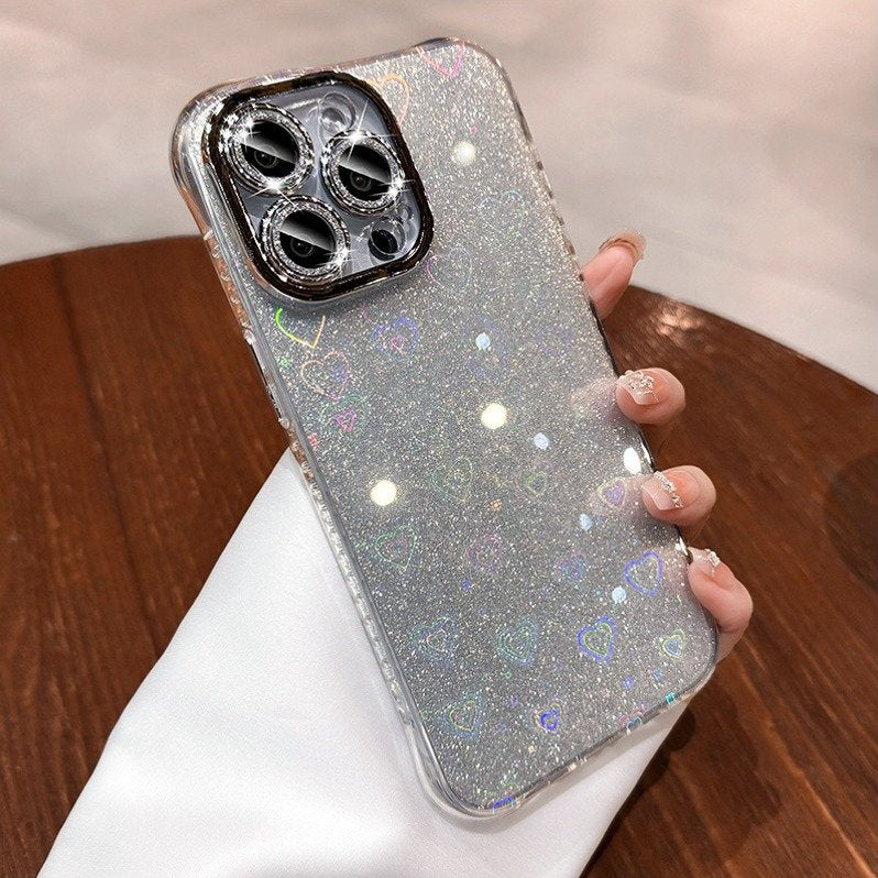 Peeperly Laser Love Shell Glitter Case – No Color - view 2