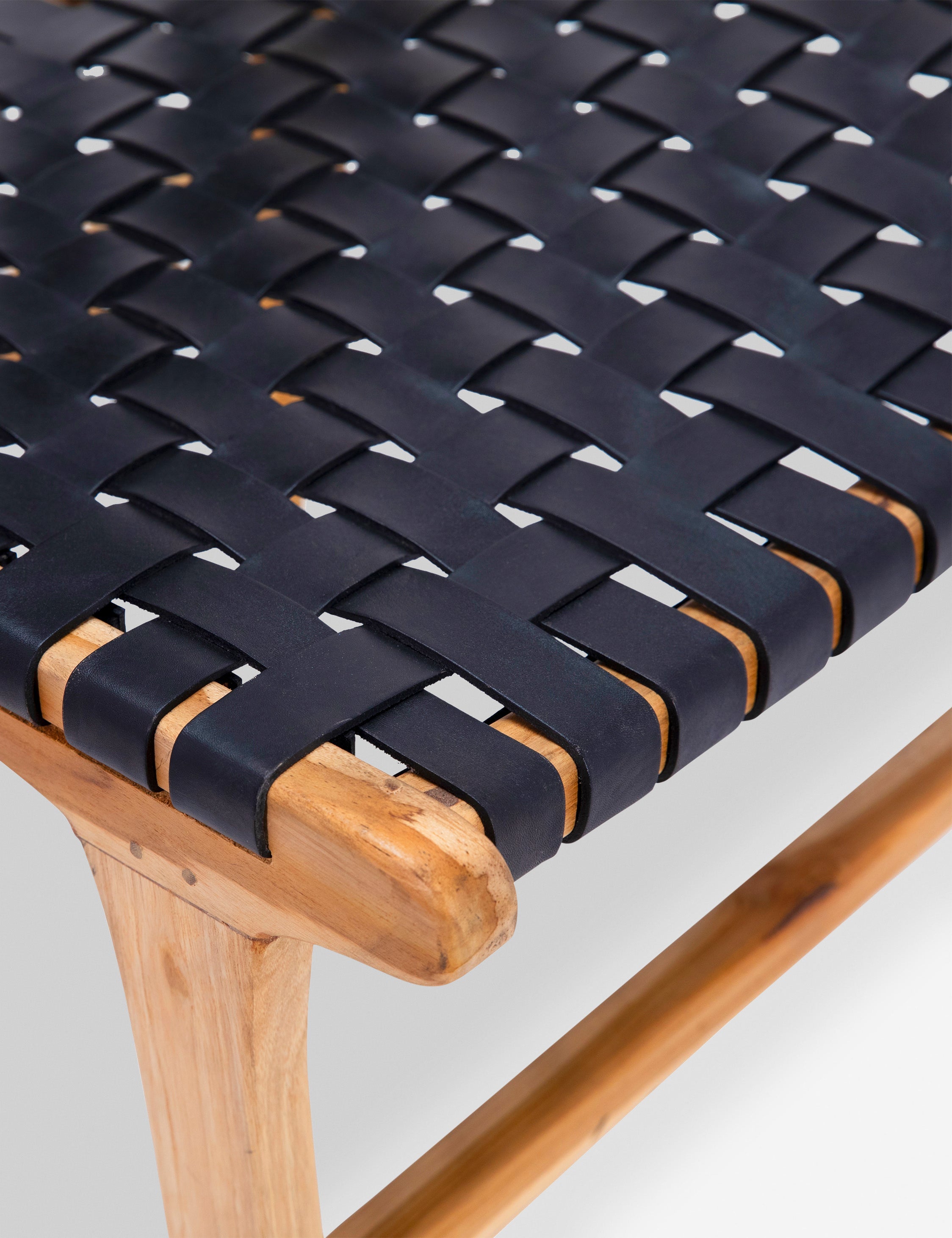 Lulu and Georgia Gallagher Leather Dining Chair - view 7