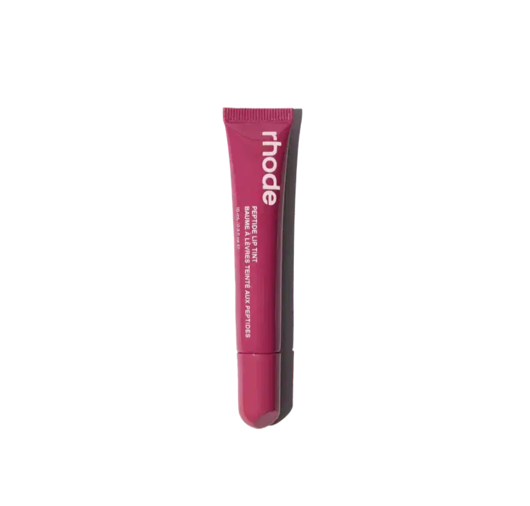 Sneaker Cafe Mumbai Rhode Peptide Lip Tint Raspberry Jelly