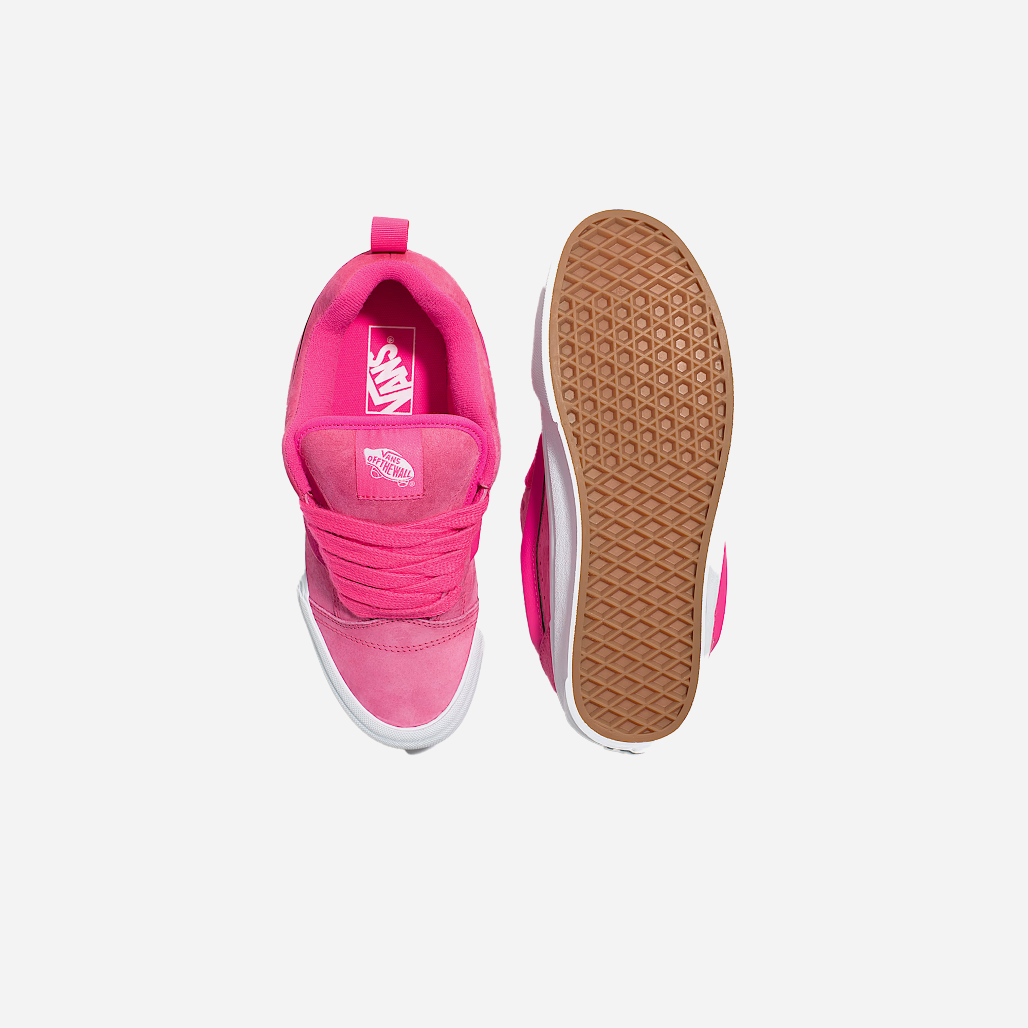Vans Knu Skool Suede Shoe Pink Glo - view 3