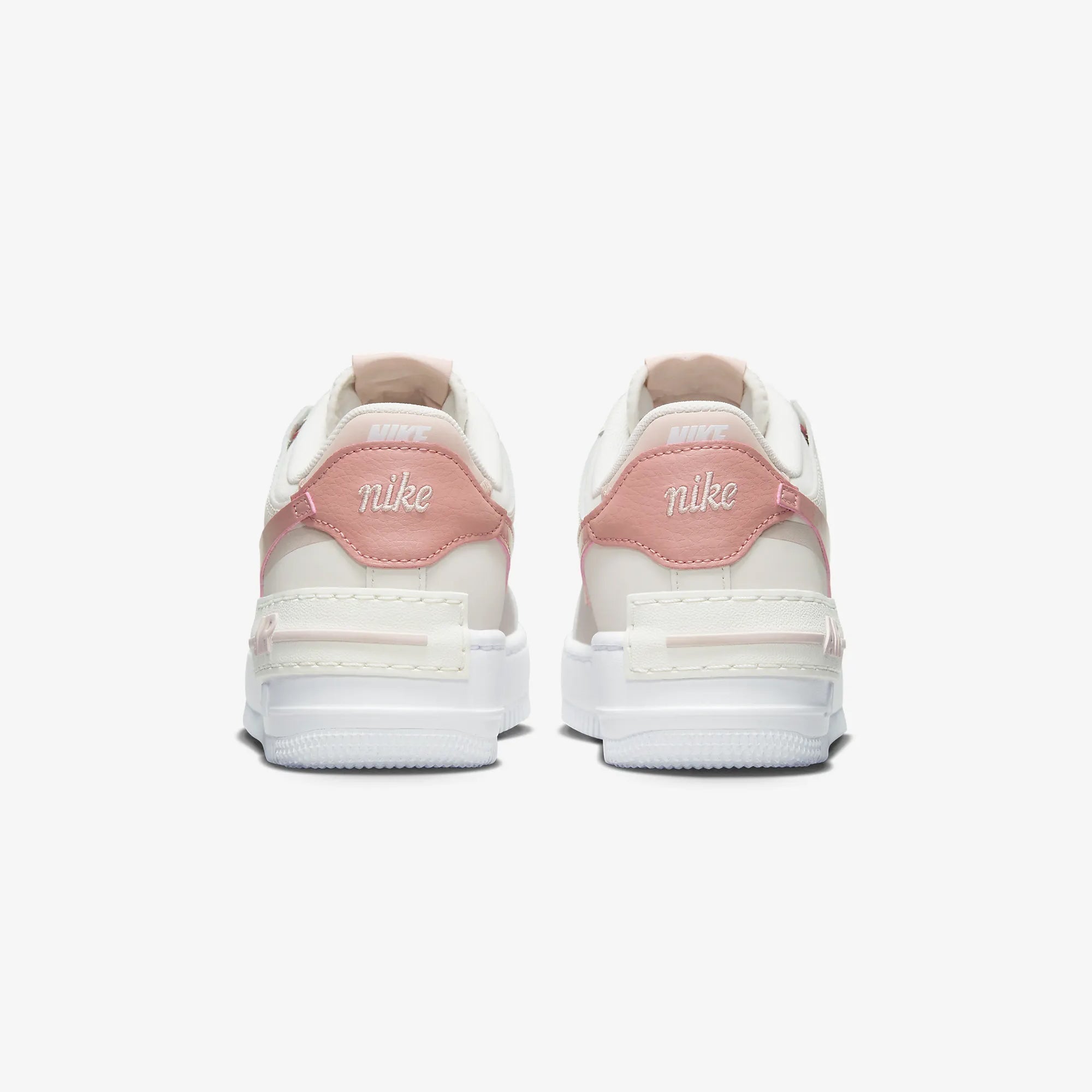 Nike | AIR FORCE 1 SHADOW { PHANTOM/RED STARDUST-PINK OXFORD-WHITE - view 2