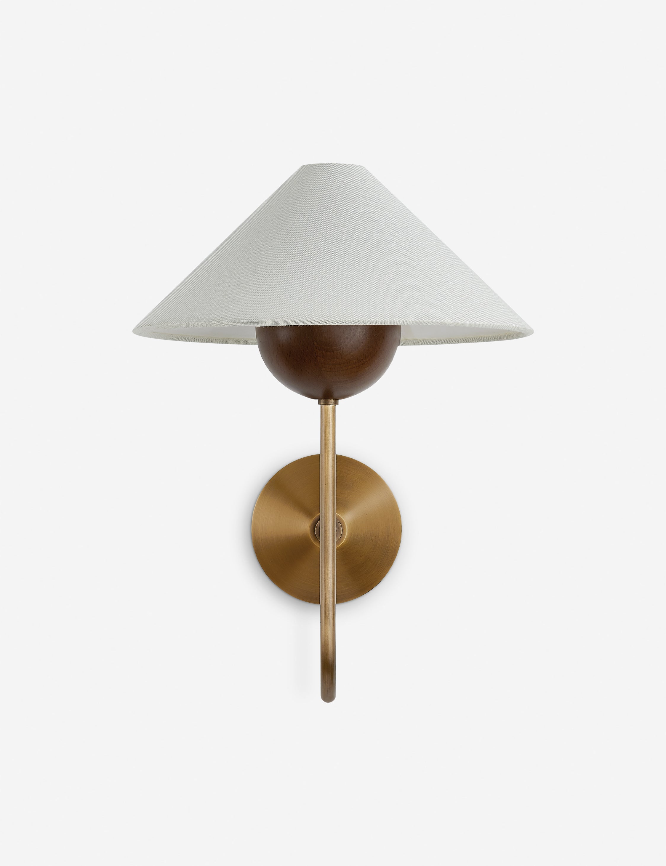 Lulu and Georgia Leano Sconce – Antique Brass