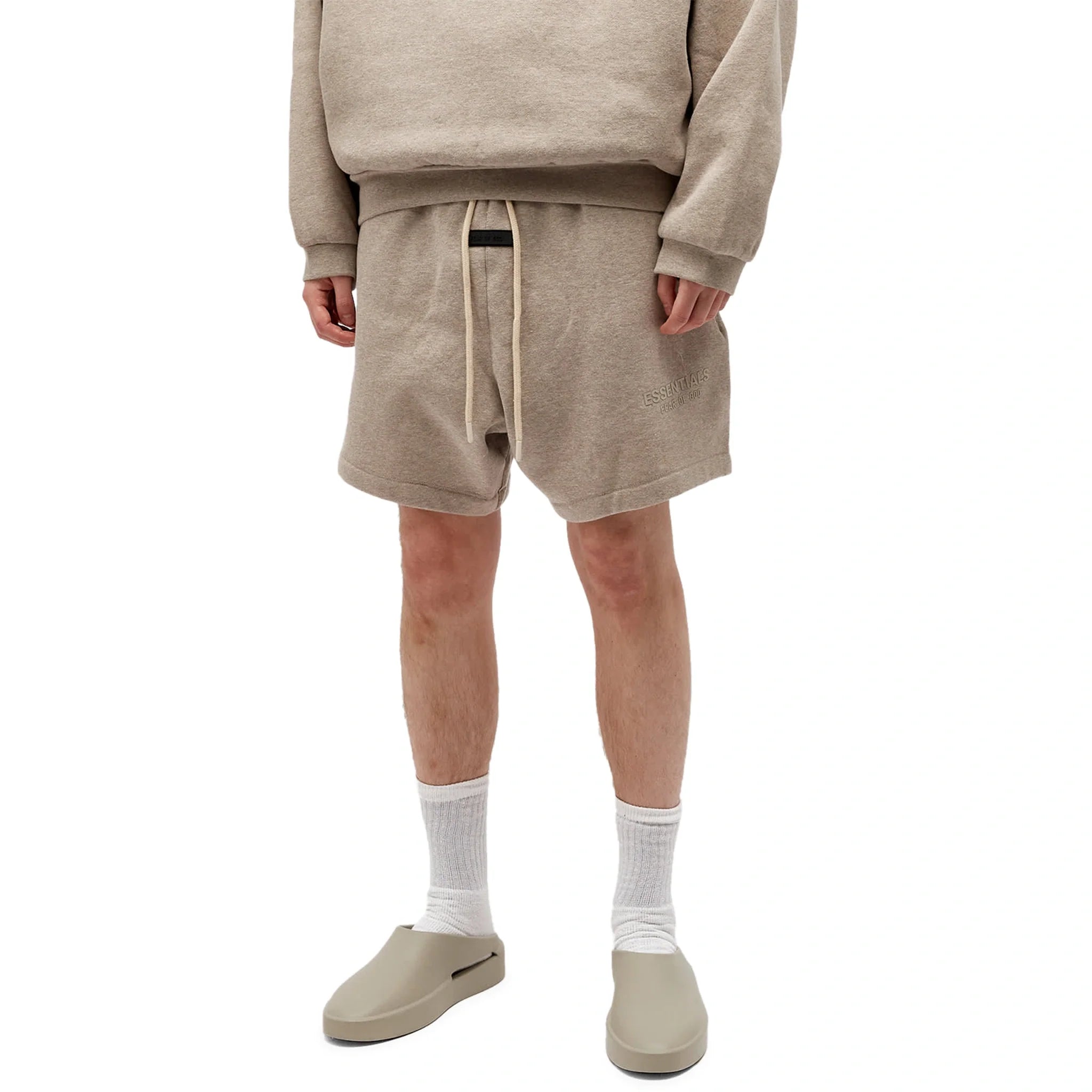 Fear Of God Essentials Core Heather Shorts (FW23) - view 3