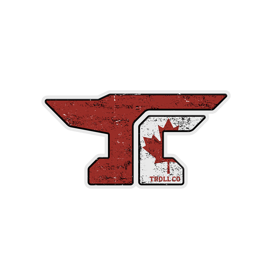 Radial Anvil Canada Sticker