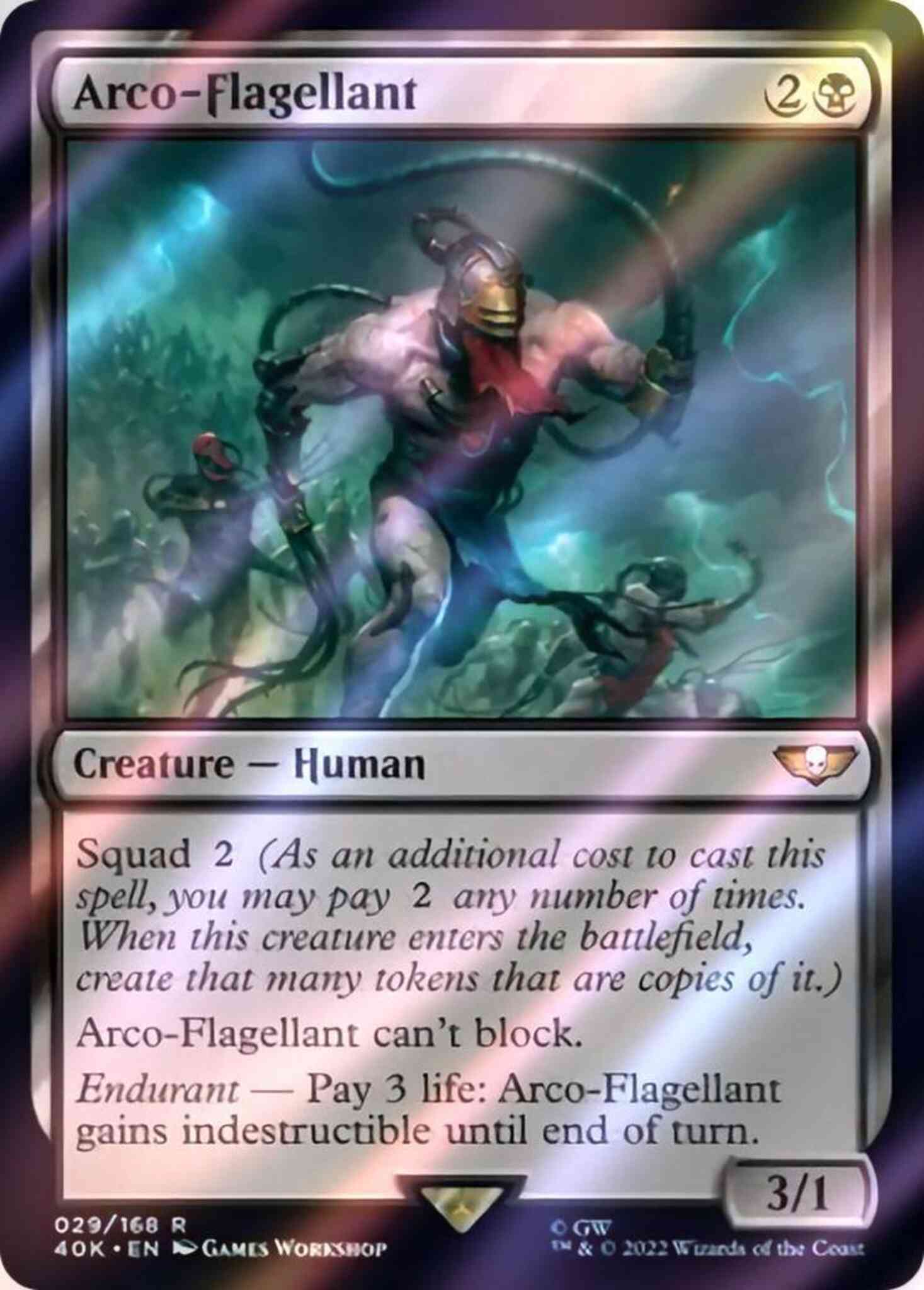 Arco-flagellant 29 universes – Magic Arco-Flagellant [29] [Universes Beyond: Warhammer 40,000] [Surge Foil]