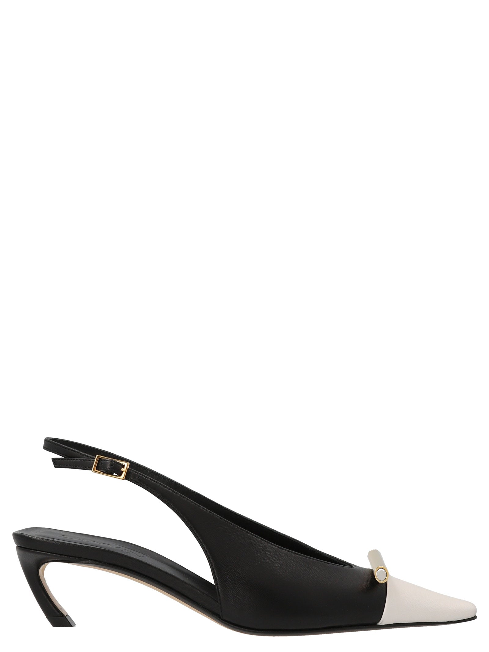 Lanvin Bico Slingbacks – 100% goat leather