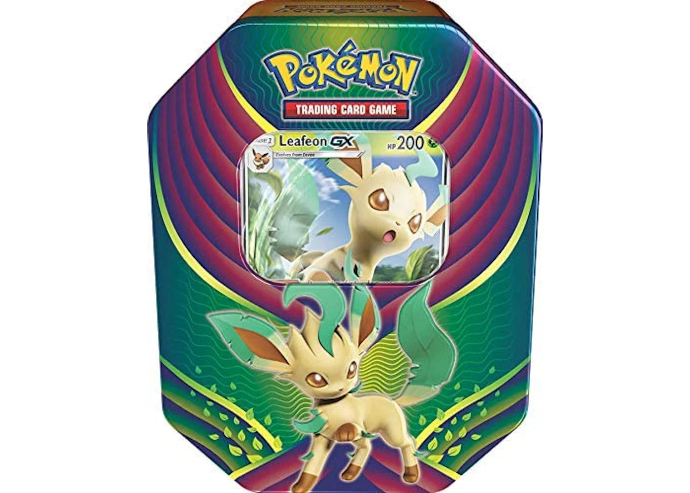 Pokémon 2018 Pokemon TCG Evolution Celebration Tin Leafeon GX
