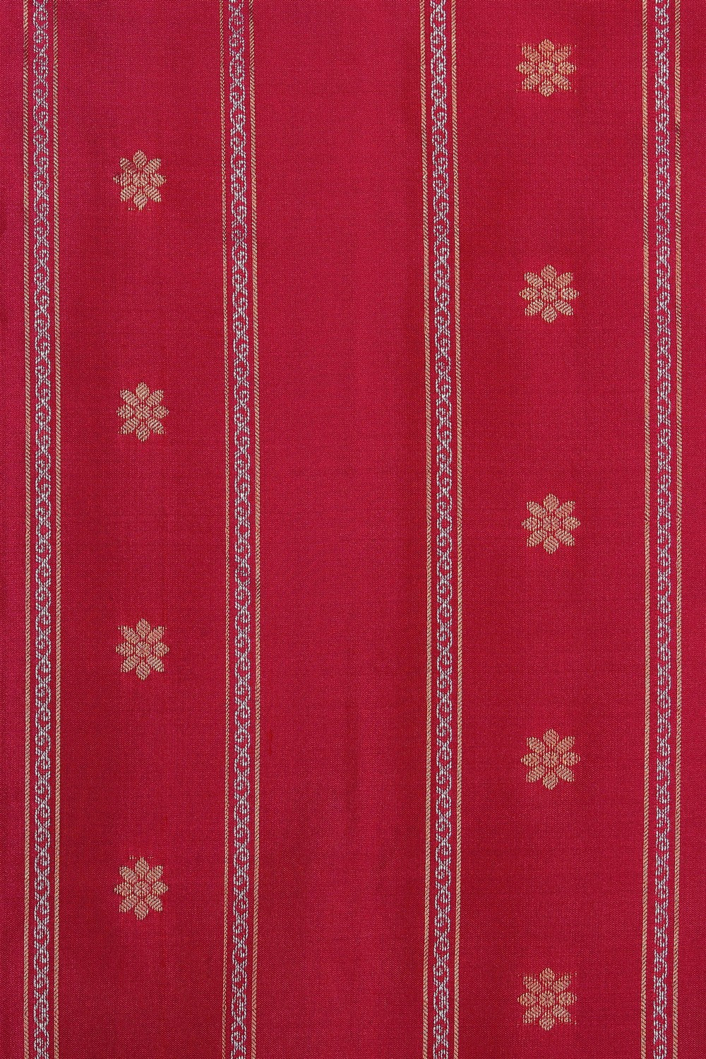 Kalanjali Gadwal Silk Pink Saree – Women's - view 2