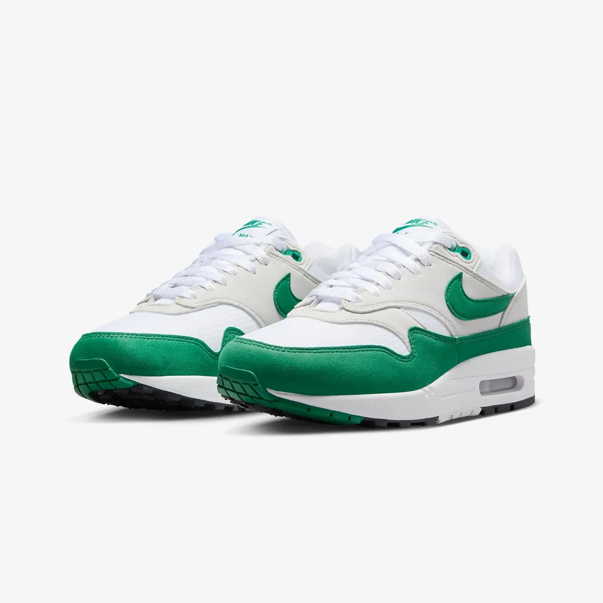 Nike | AIR MAX 1 { NEUTRAL GREY/MALACHITE-WHITE-BLACK - view 2