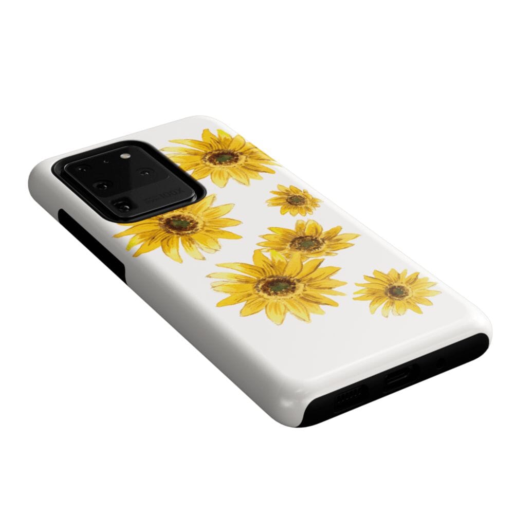 Casetry Golden Garden | Yellow Sunflower Floral Samsung Case - view 36