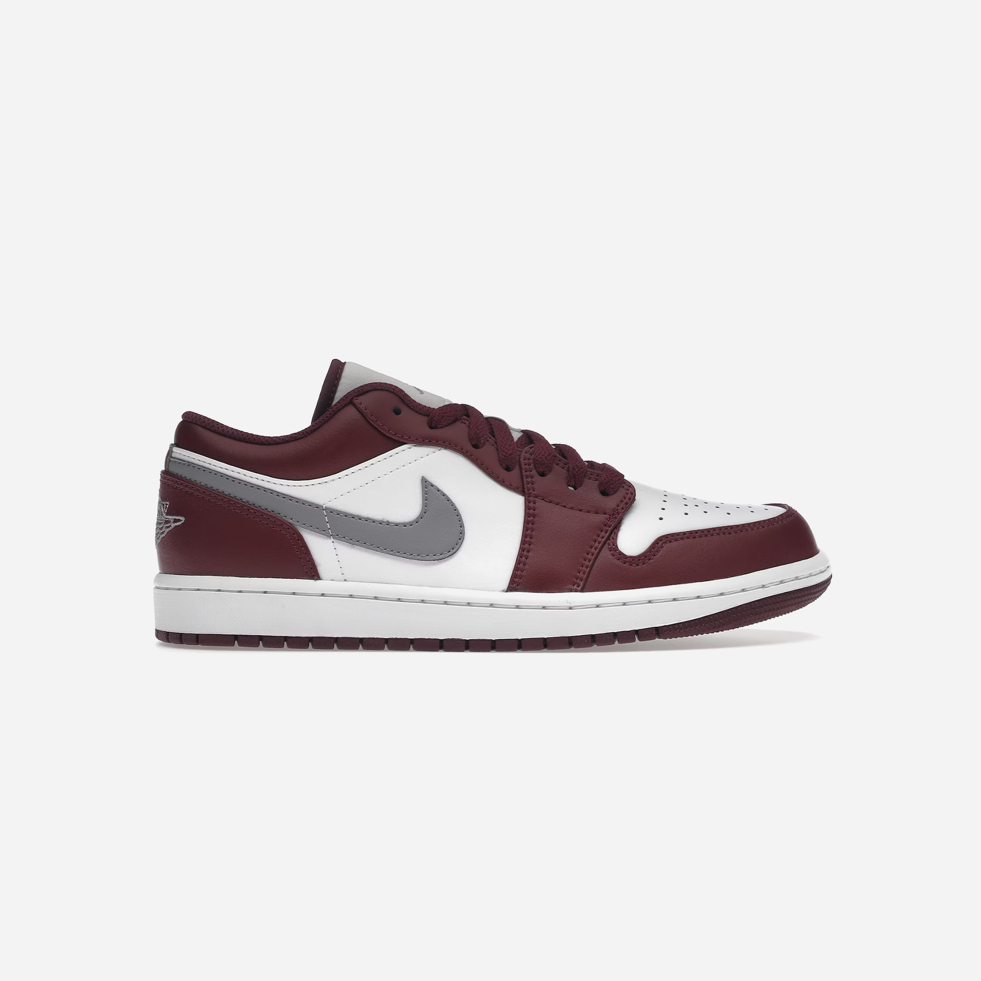 Nike Air Jordan 1 Low White Bordeaux